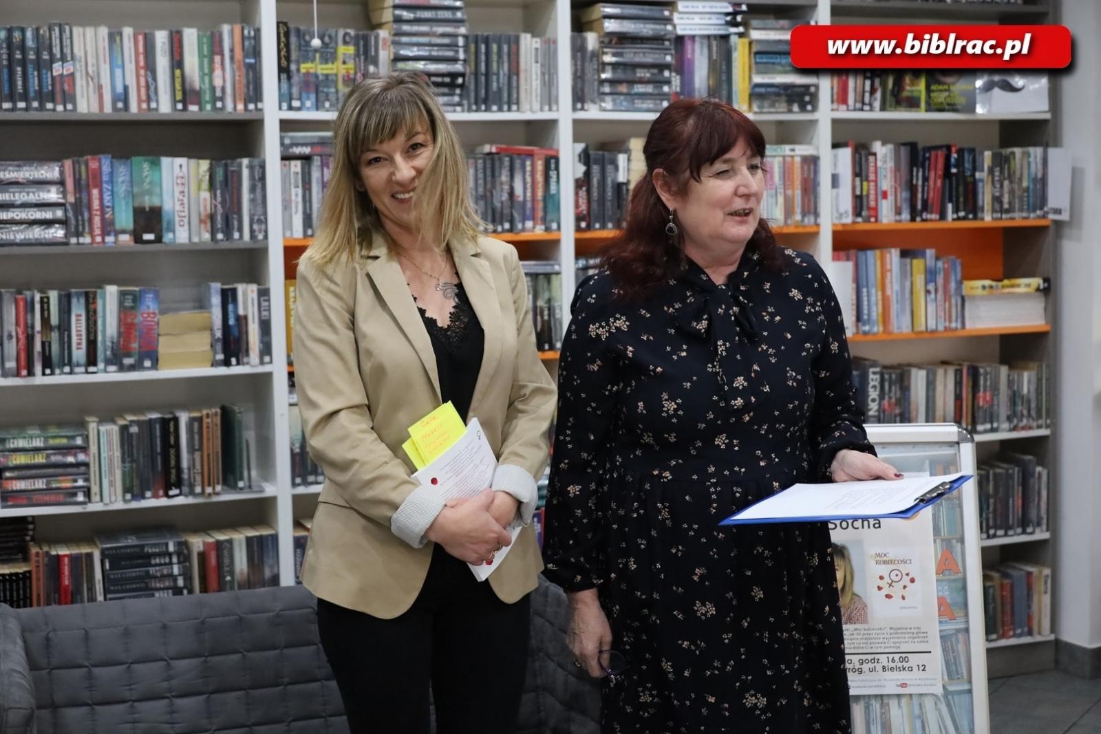 Zdjęcie w galerii na portalu naszraciborz.pl: O sile kobiecości - Anna Socha w raciborskiej bibliotece wiadomości z regionu