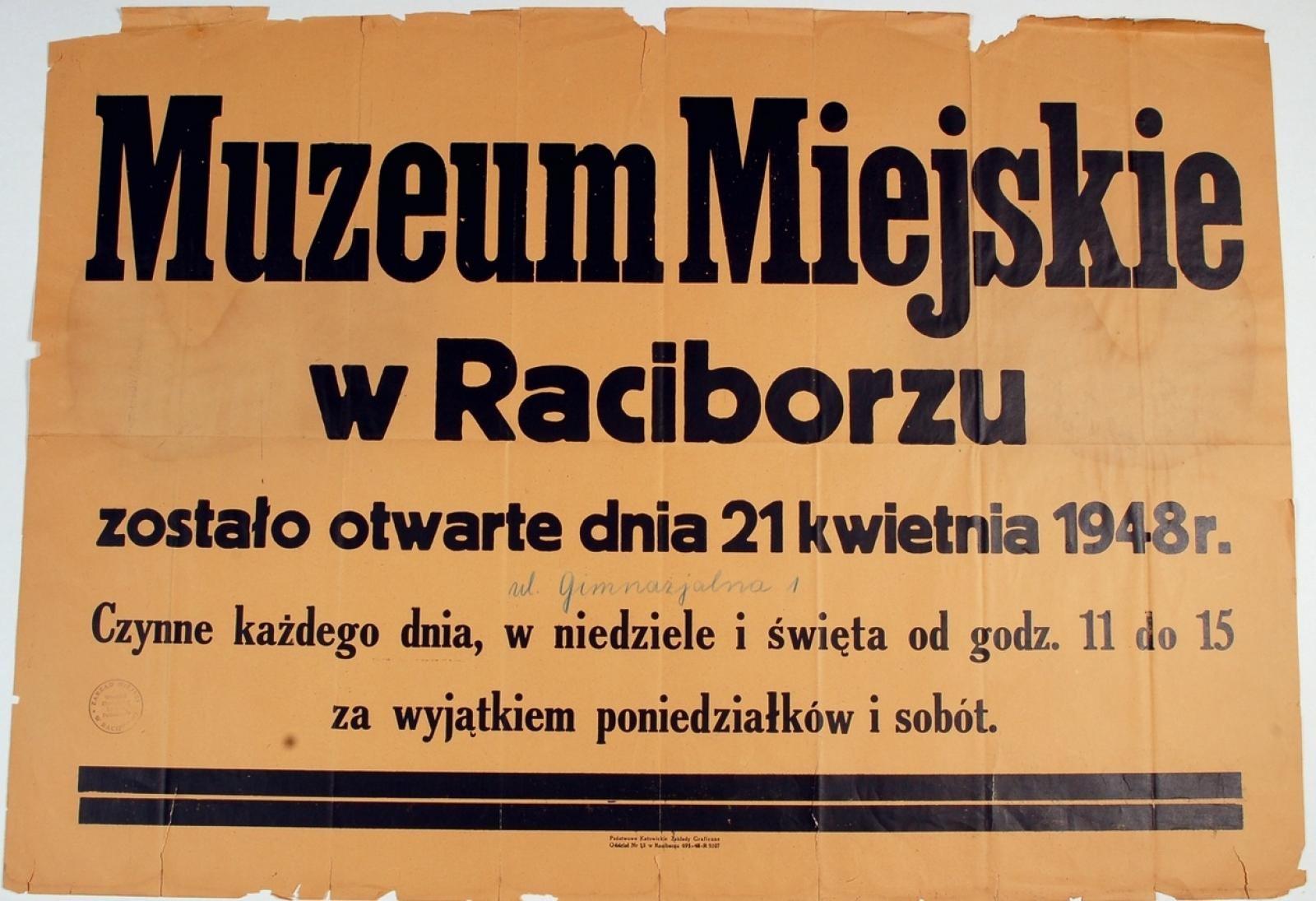 Zdjęcie w galerii na portalu naszraciborz.pl: Raciborskie Muzeum ma już 95 lat wiadomości z regionu