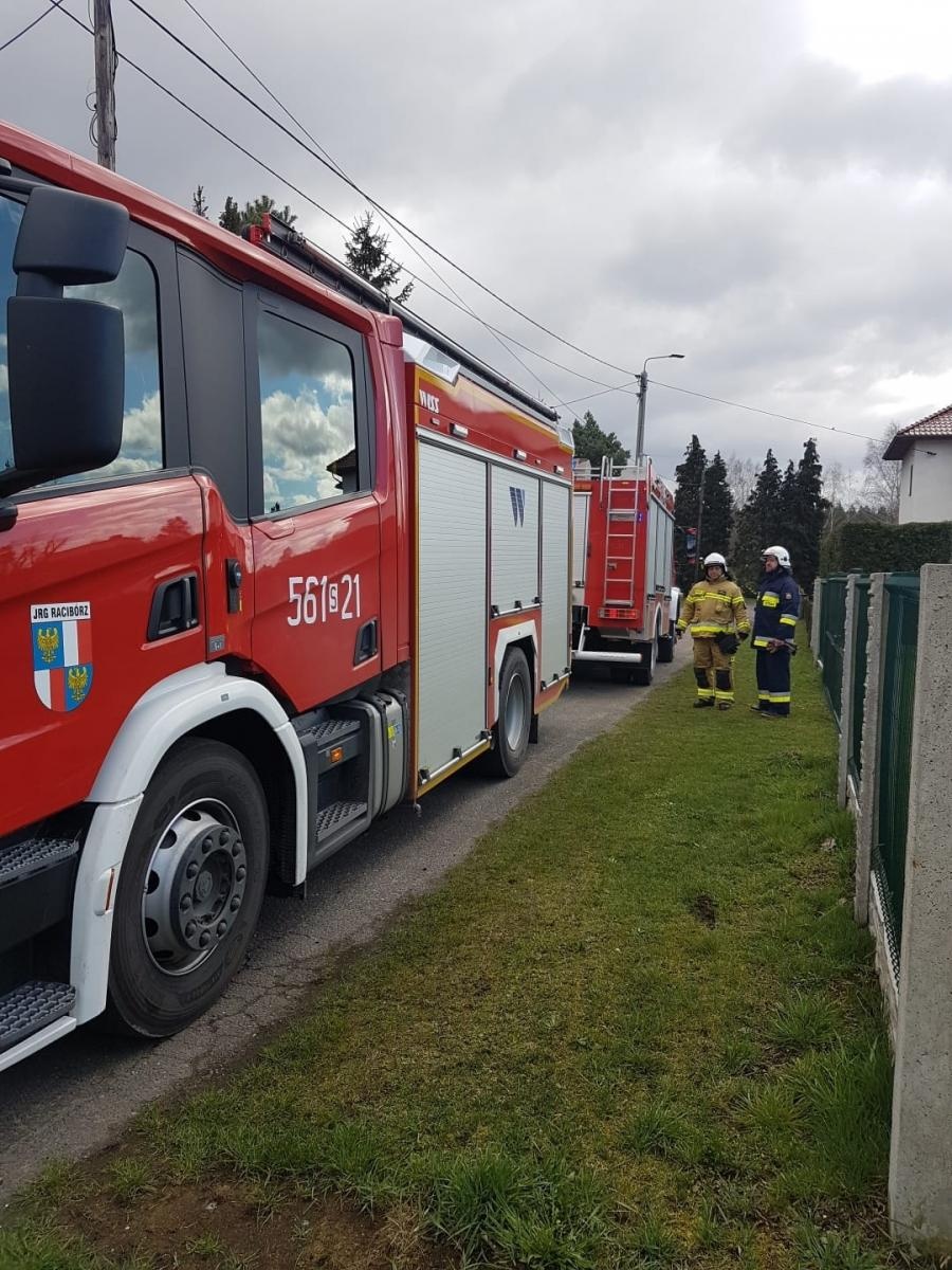 Zdjęcie w galerii na portalu naszraciborz.pl: Raport 998. Pożar, którego nie było przyczyną strażackiej interwencji wiadomości z regionu