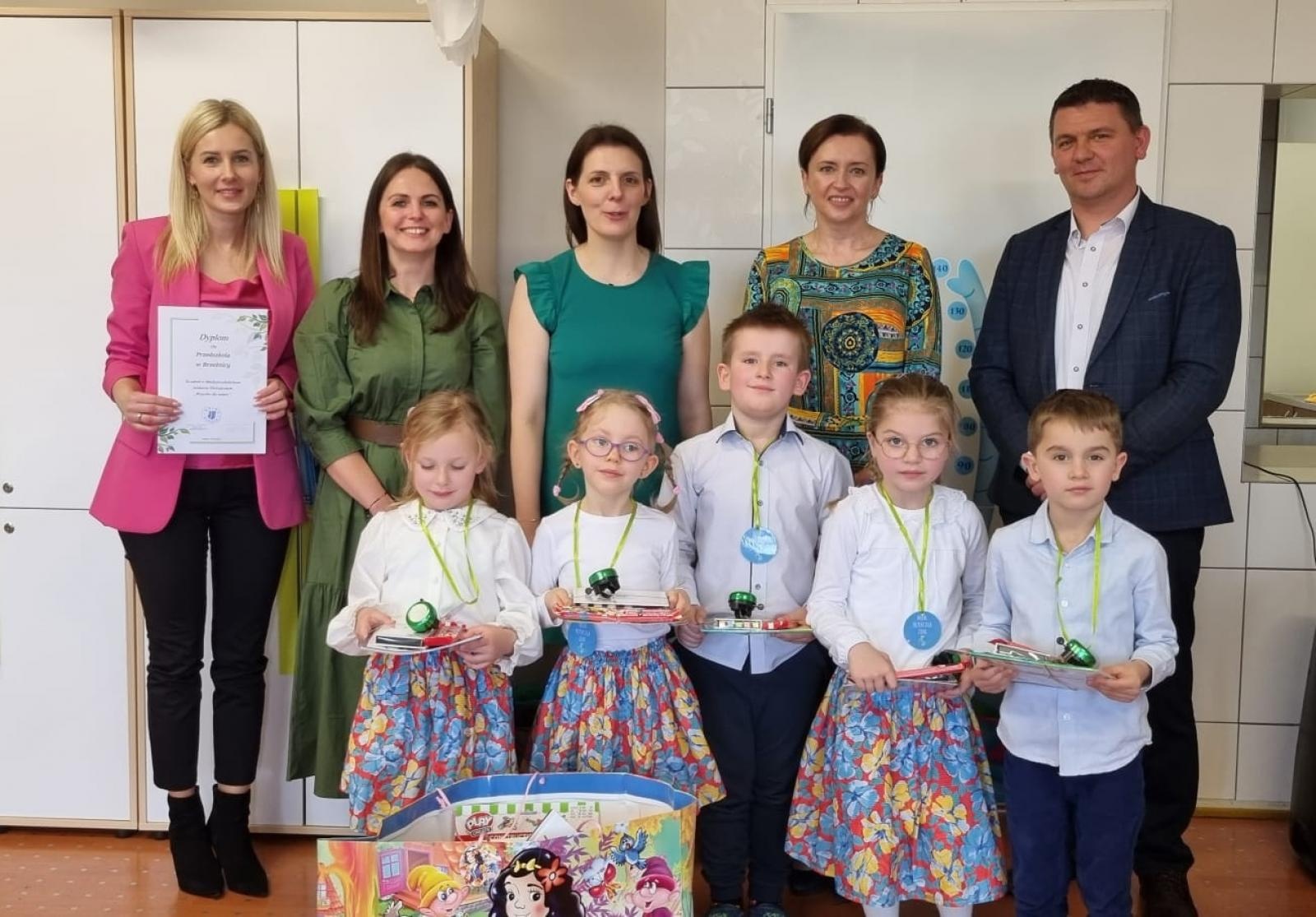 Zdjęcie w galerii na portalu naszraciborz.pl: Przedszkolaki z gminy Rudnik wykazały się ekologiczną wiedzą i świadomością wiadomości z regionu