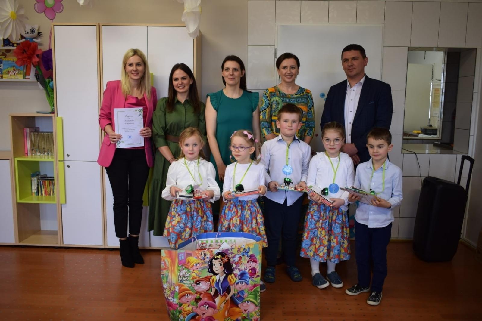 Zdjęcie w galerii na portalu naszraciborz.pl: Przedszkolaki z gminy Rudnik wykazały się ekologiczną wiedzą i świadomością wiadomości z regionu
