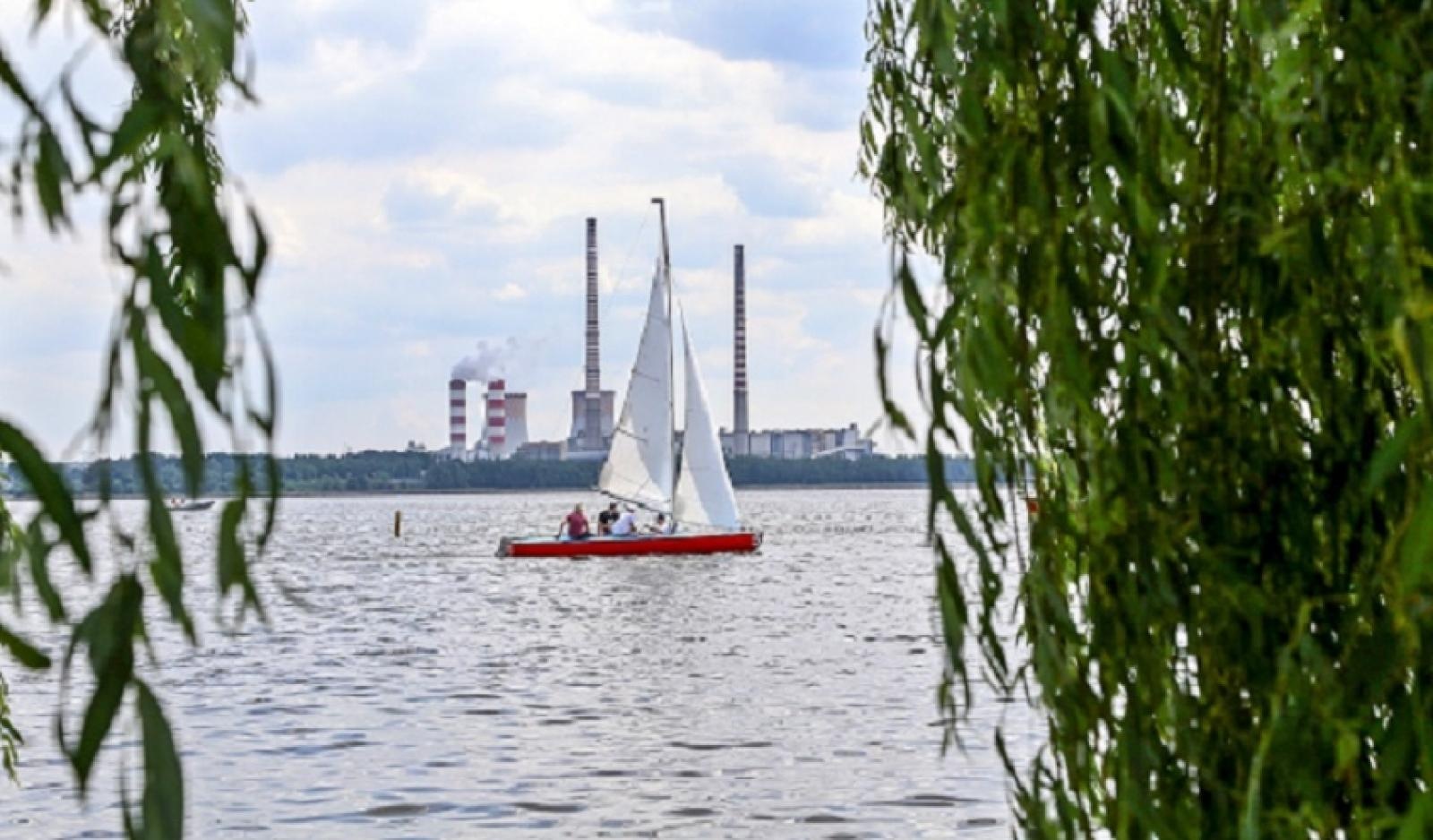 Zdjęcie w galerii na portalu naszraciborz.pl: Zapora przy Elektrowni Rybnik ponownie otwarta wiadomości z regionu