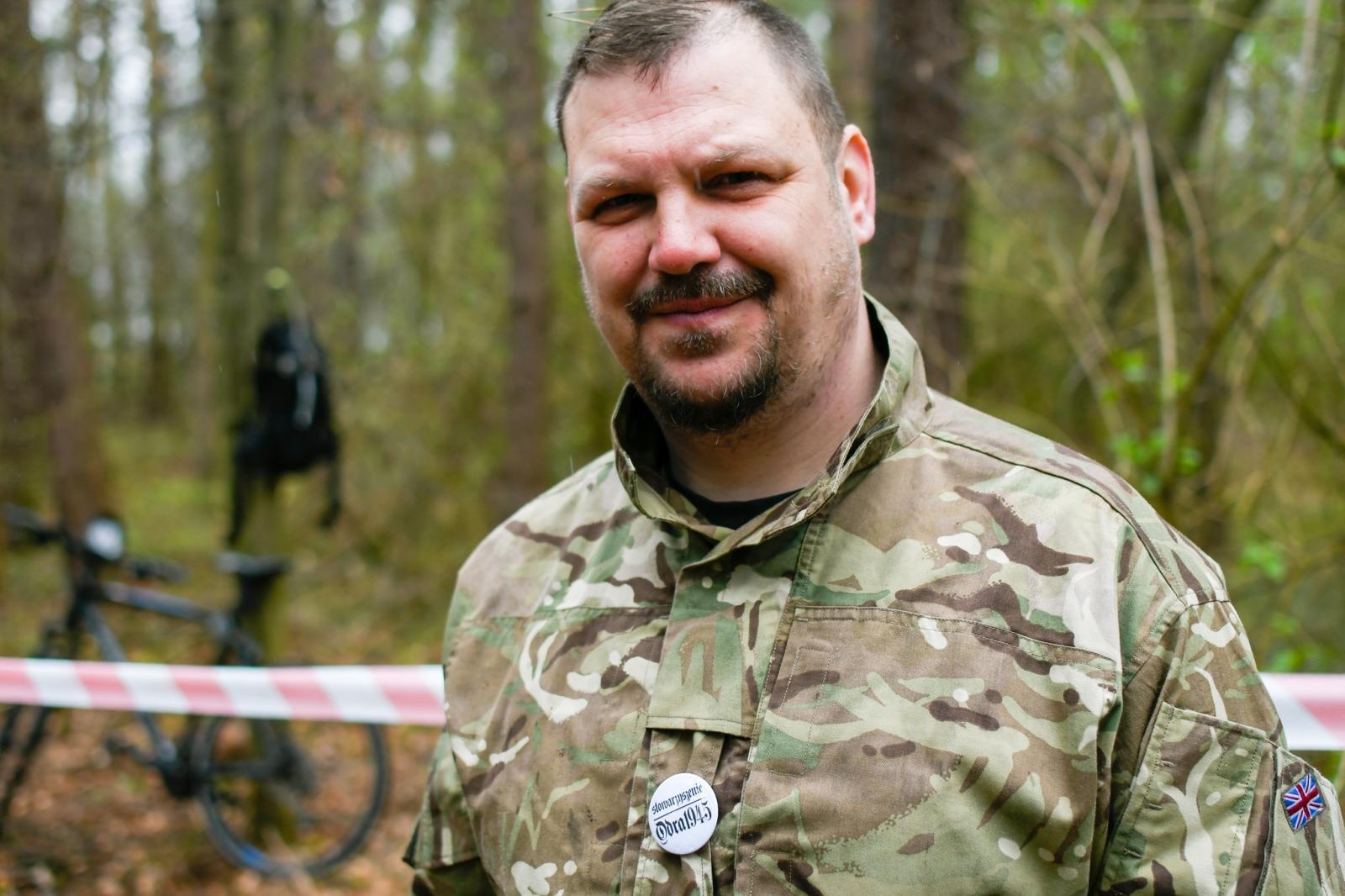Zdjęcie w galerii na portalu naszraciborz.pl: ZWIADOWCY. Bieg militarny w lesie Obora wiadomości z regionu