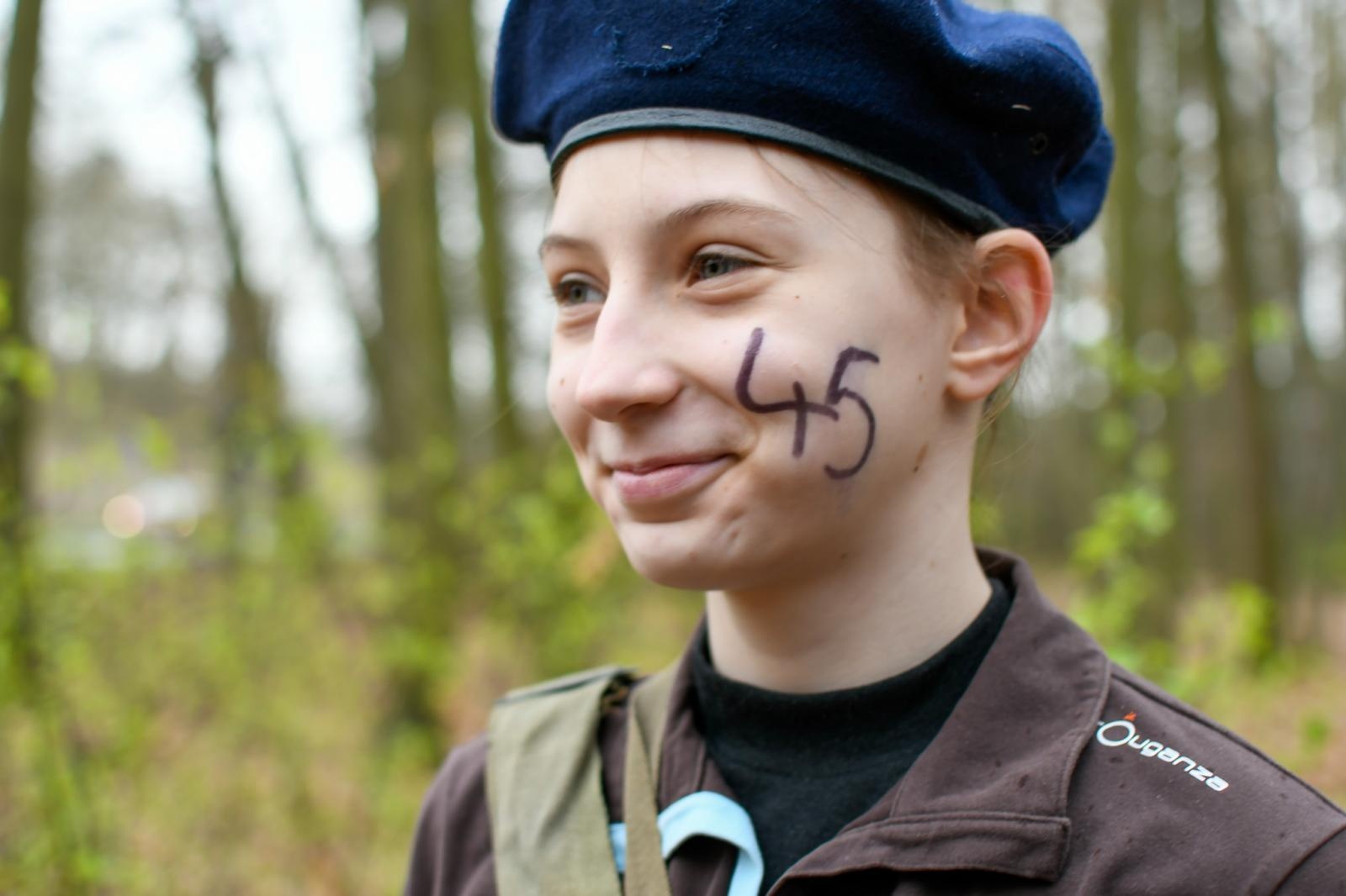 Zdjęcie w galerii na portalu naszraciborz.pl: ZWIADOWCY. Bieg militarny w lesie Obora wiadomości z regionu