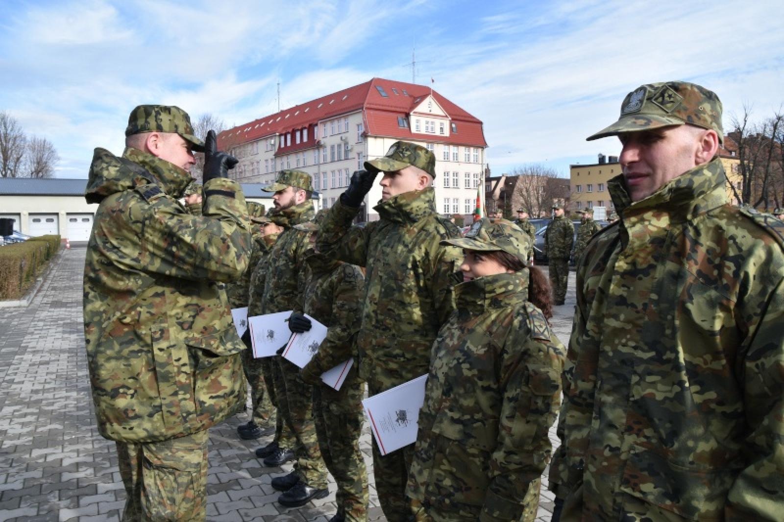 Zdjęcie w galerii na portalu naszraciborz.pl: Wielkanocna zbiórka śląskich pograniczników w Raciborzu wiadomości z regionu