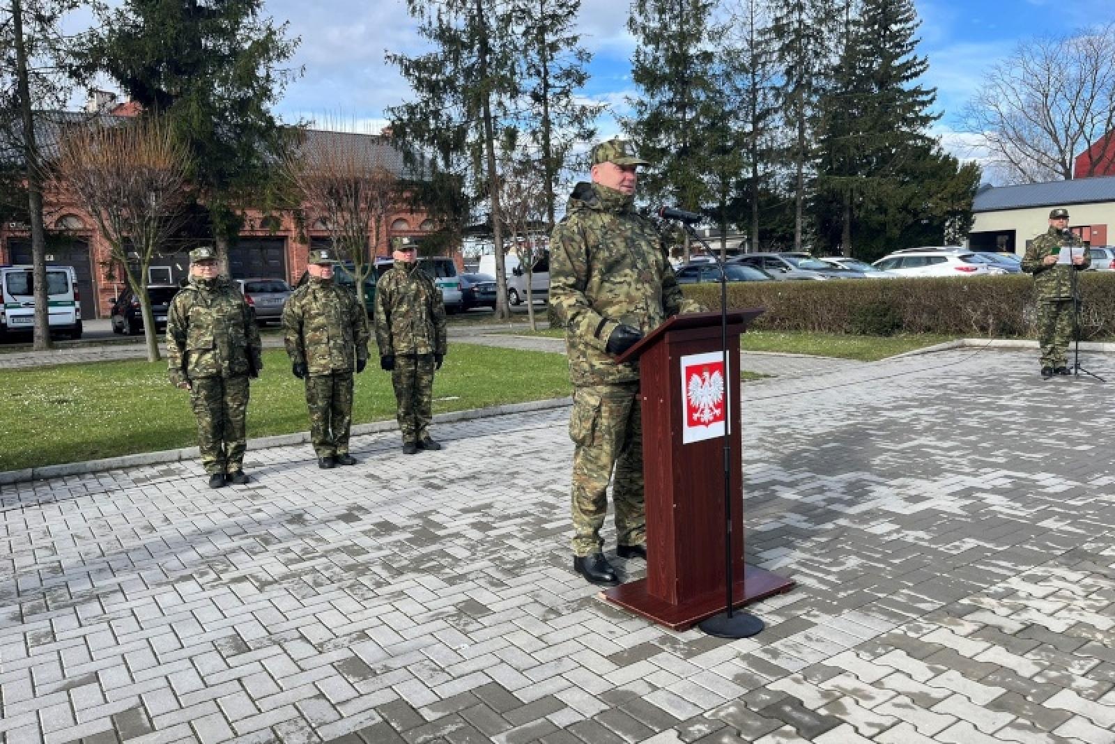 Zdjęcie w galerii na portalu naszraciborz.pl: Wielkanocna zbiórka śląskich pograniczników w Raciborzu wiadomości z regionu