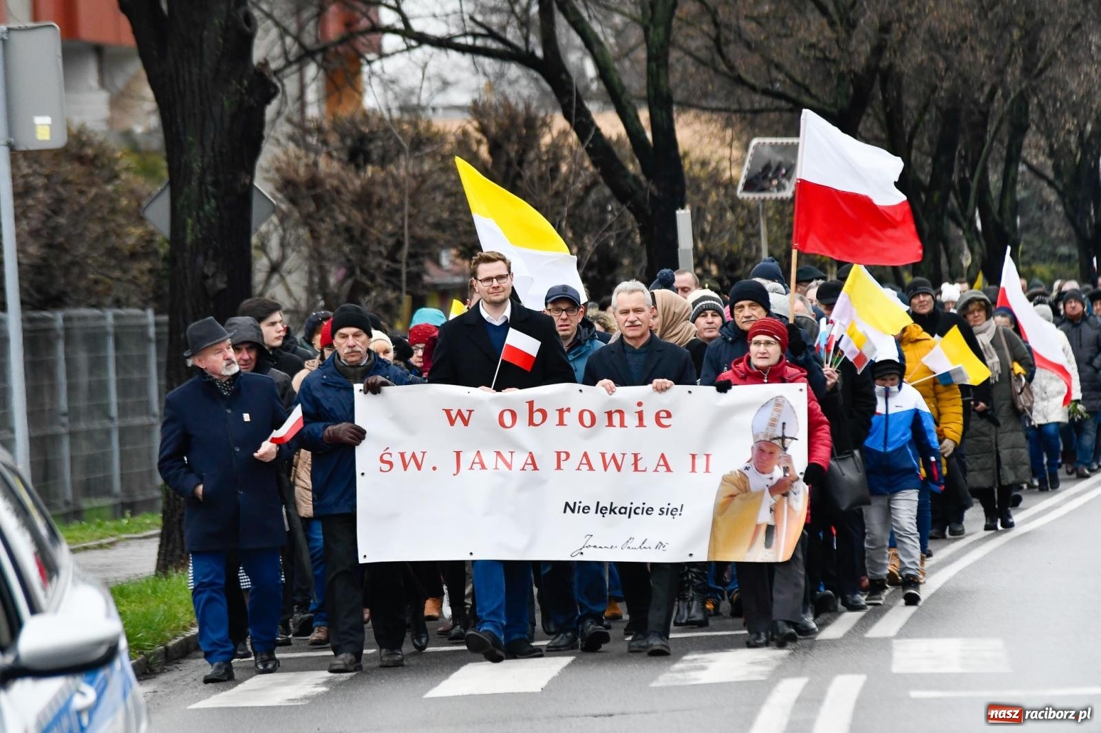 Zdjęcie w galerii na portalu naszraciborz.pl: Nie lękajcie się! Marsz Papieski w Raciborzu [FOTO i WIDEO] wiadomości z regionu