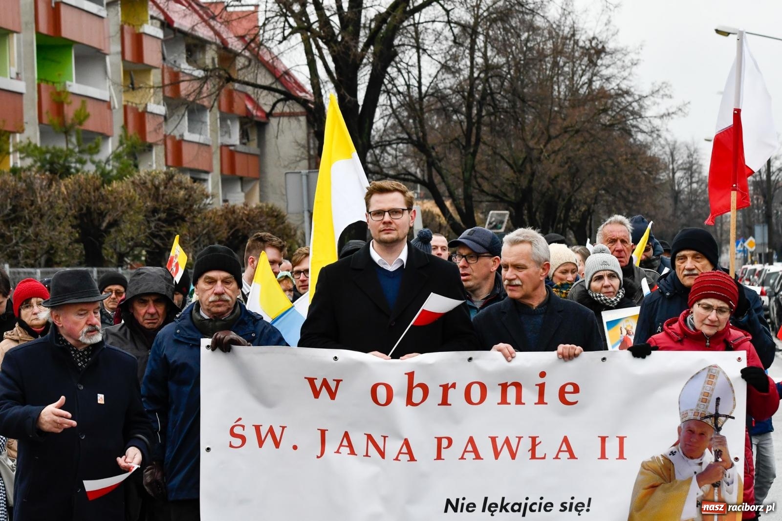 Zdjęcie w galerii na portalu naszraciborz.pl: Nie lękajcie się! Marsz Papieski w Raciborzu [FOTO i WIDEO] wiadomości z regionu