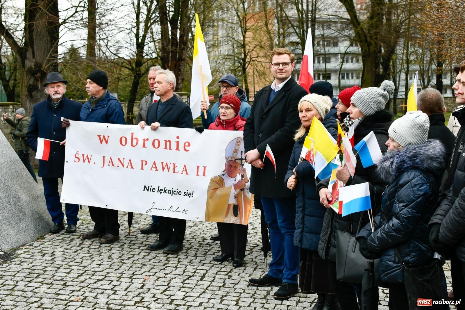 Zdjęcie w galerii na portalu naszraciborz.pl: Nie lękajcie się! Marsz Papieski w Raciborzu [FOTO i WIDEO] wiadomości z regionu