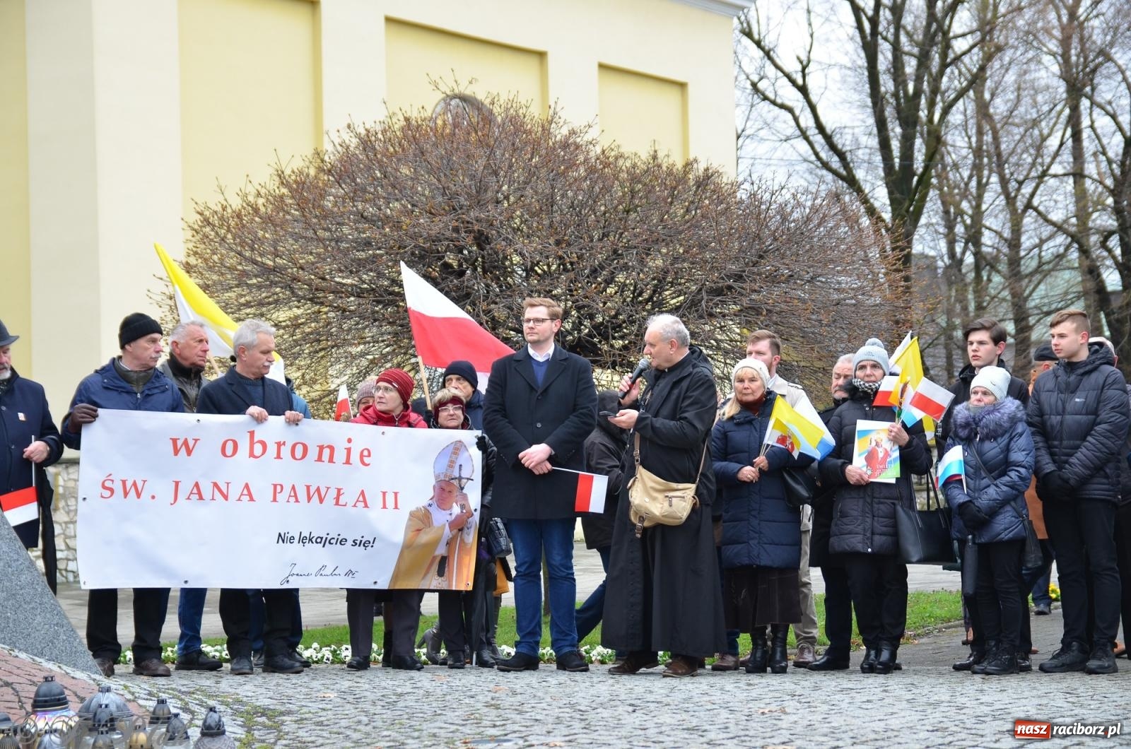 Zdjęcie w galerii na portalu naszraciborz.pl: Nie lękajcie się! Marsz Papieski w Raciborzu [FOTO i WIDEO] wiadomości z regionu