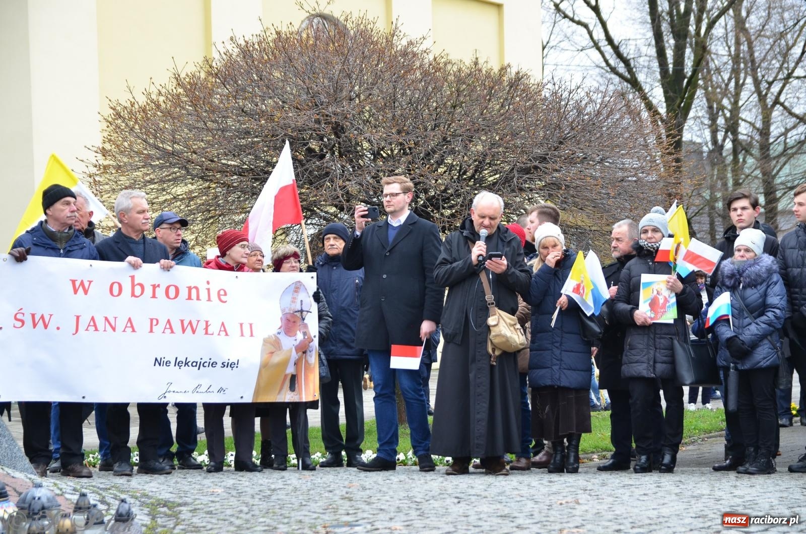 Zdjęcie w galerii na portalu naszraciborz.pl: Nie lękajcie się! Marsz Papieski w Raciborzu [FOTO i WIDEO] wiadomości z regionu