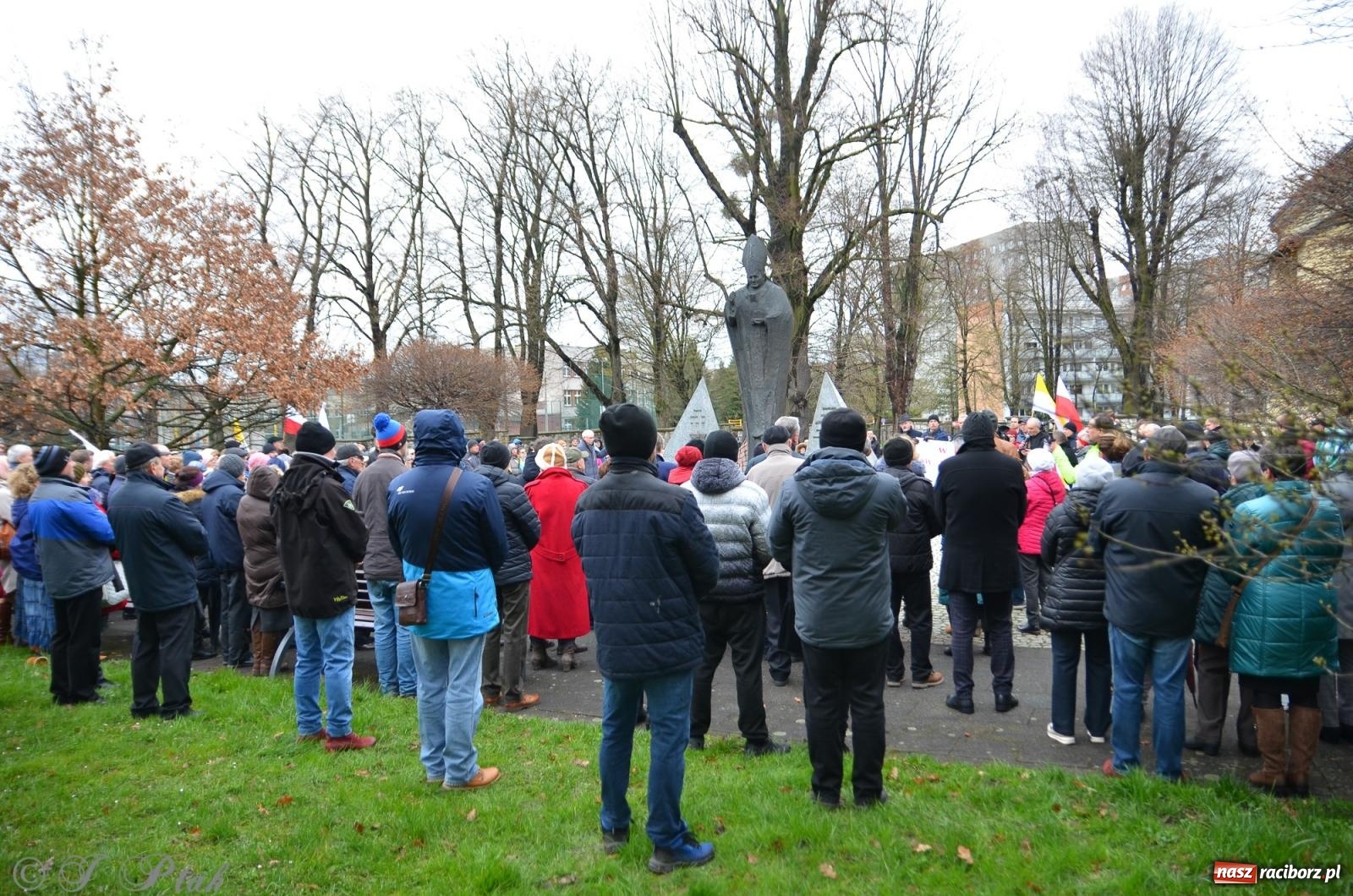 Zdjęcie w galerii na portalu naszraciborz.pl: Nie lękajcie się! Marsz Papieski w Raciborzu [FOTO i WIDEO] wiadomości z regionu