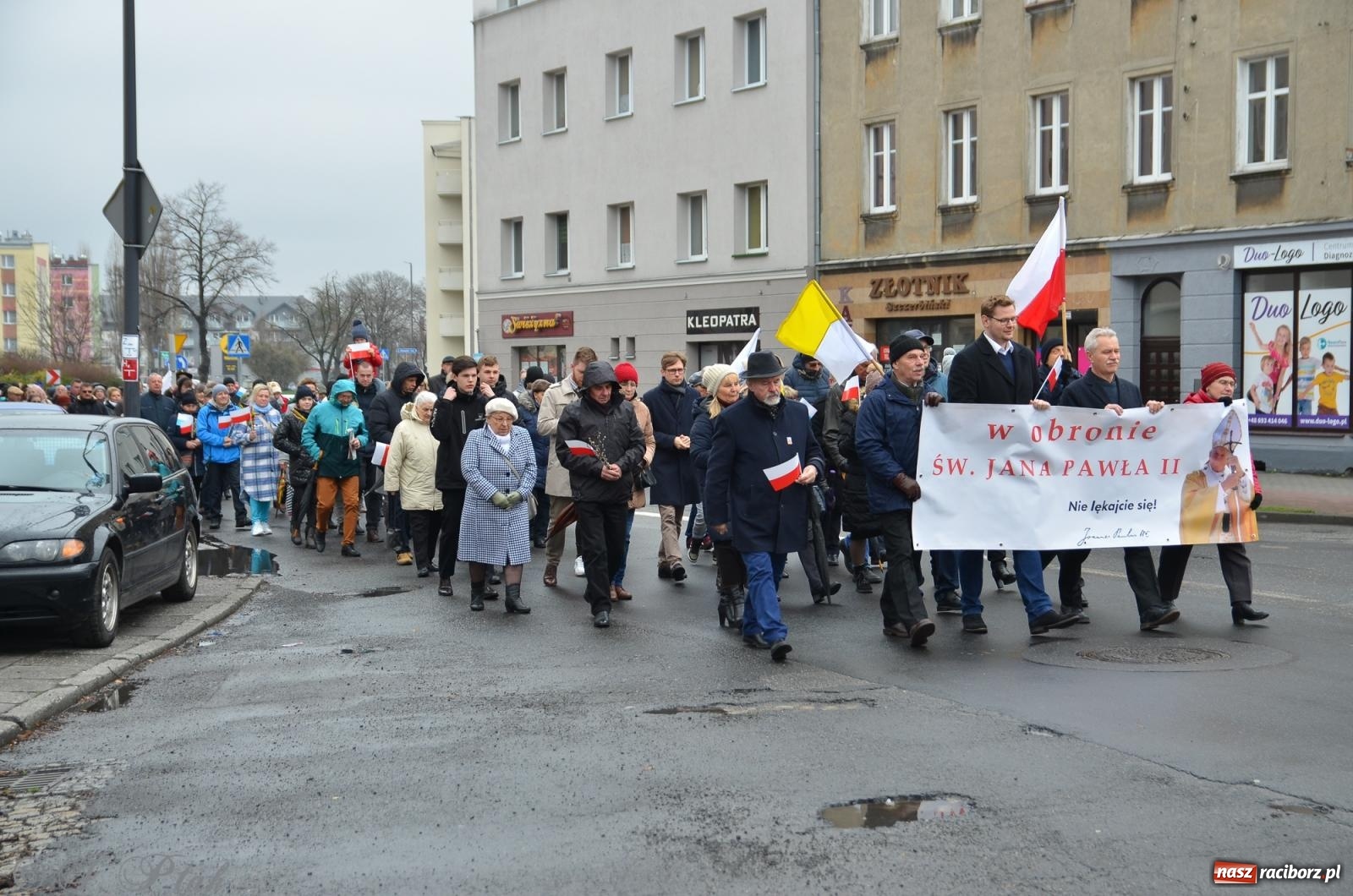 Zdjęcie w galerii na portalu naszraciborz.pl: Nie lękajcie się! Marsz Papieski w Raciborzu [FOTO i WIDEO] wiadomości z regionu