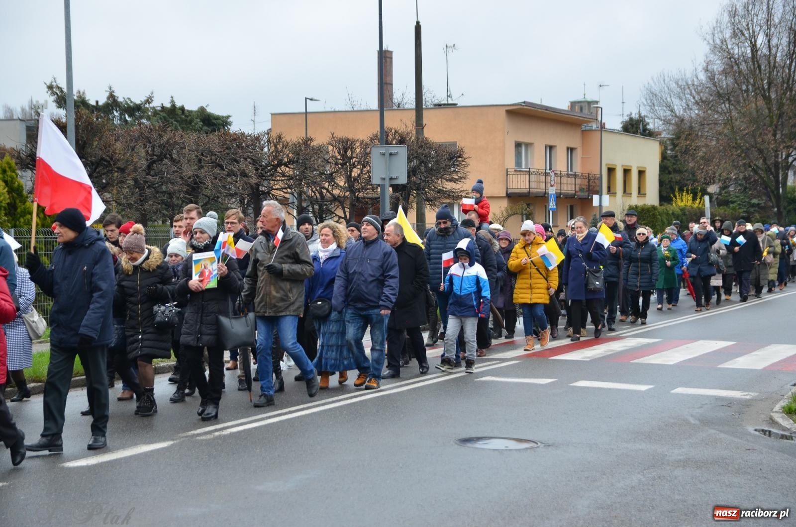 Zdjęcie w galerii na portalu naszraciborz.pl: Nie lękajcie się! Marsz Papieski w Raciborzu [FOTO i WIDEO] wiadomości z regionu