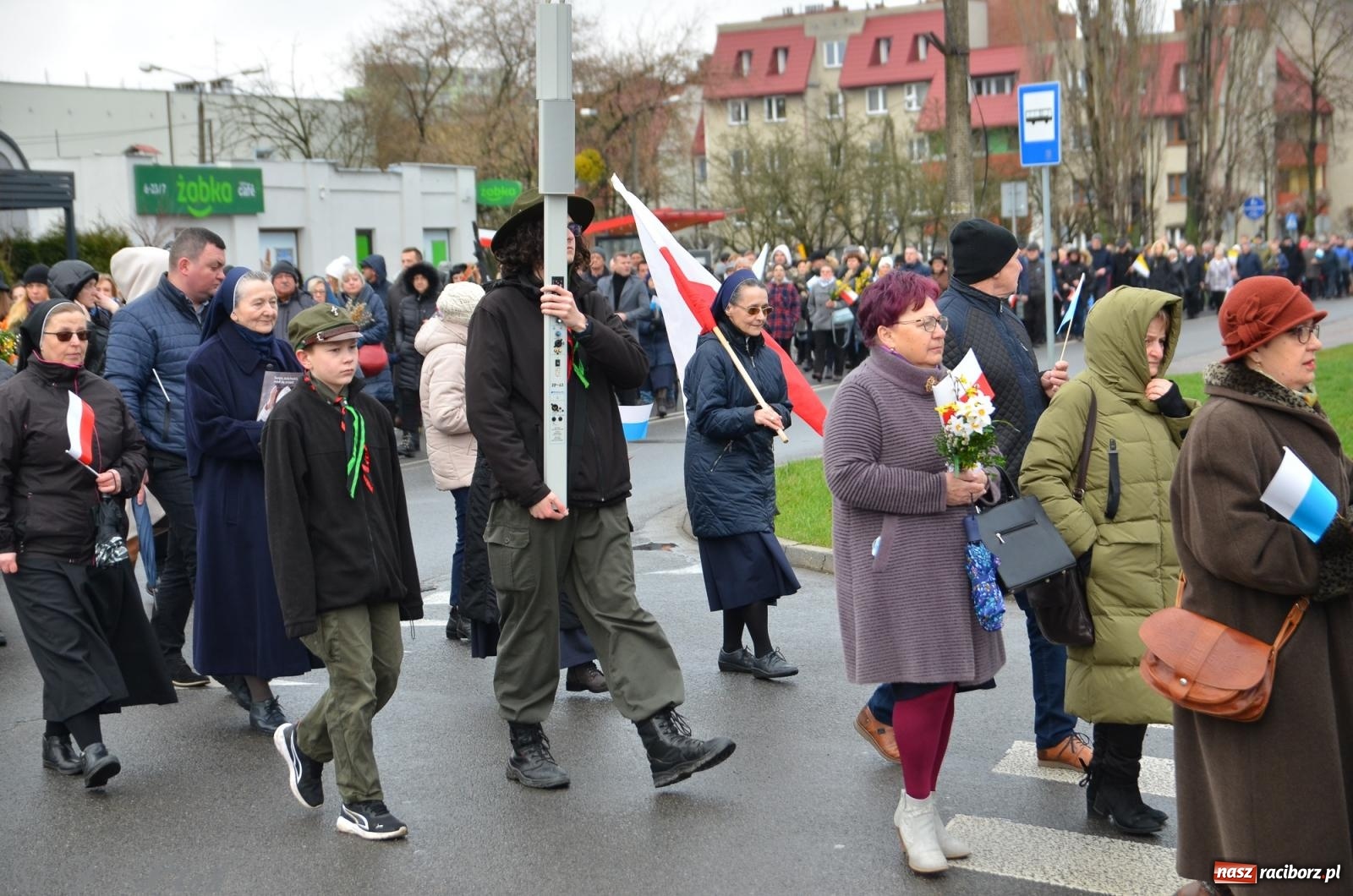 Zdjęcie w galerii na portalu naszraciborz.pl: Nie lękajcie się! Marsz Papieski w Raciborzu [FOTO i WIDEO] wiadomości z regionu