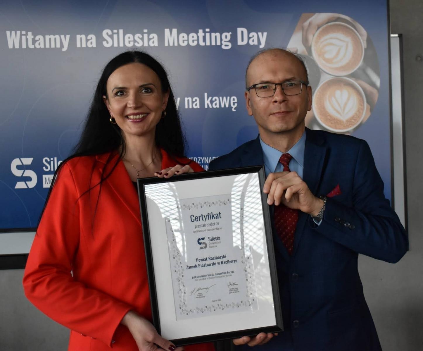 Zdjęcie w galerii na portalu naszraciborz.pl: Silesia Meeting Day. Powiat Raciborski z Certyfikatem w branży MICE wiadomości z regionu