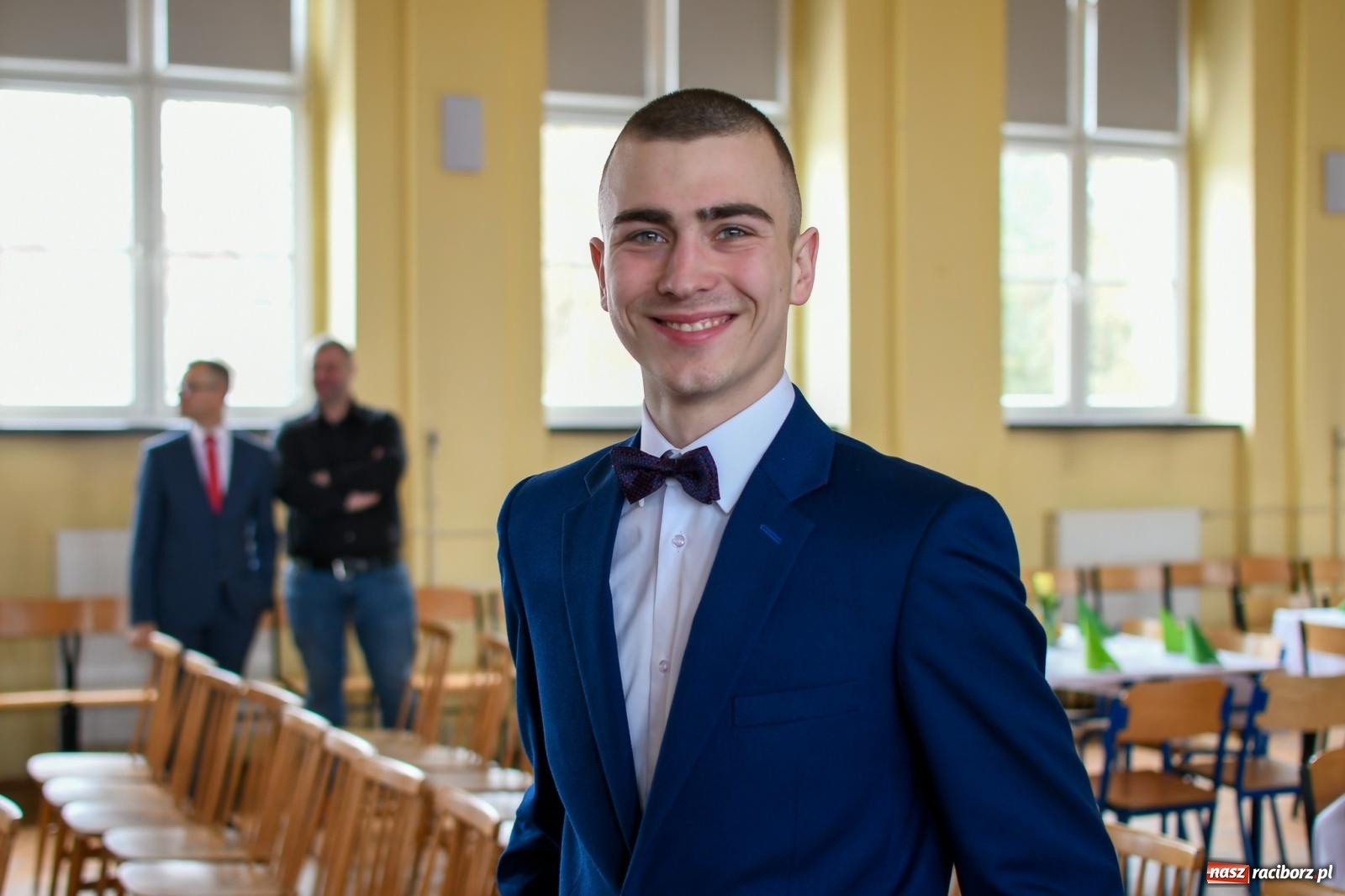 Zdjęcie w galerii na portalu naszraciborz.pl: Niech moc będzie z wami! Rekruci z Ekonomika złożyli ślubowanie wiadomości z regionu