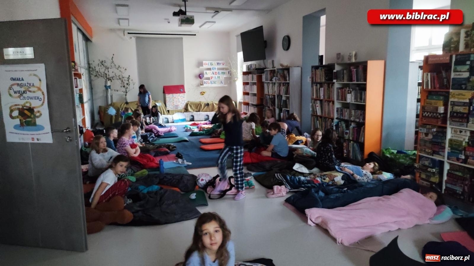 Zdjęcie w galerii na portalu naszraciborz.pl: Noc w Akademii Pana Kleksa wiadomości z regionu