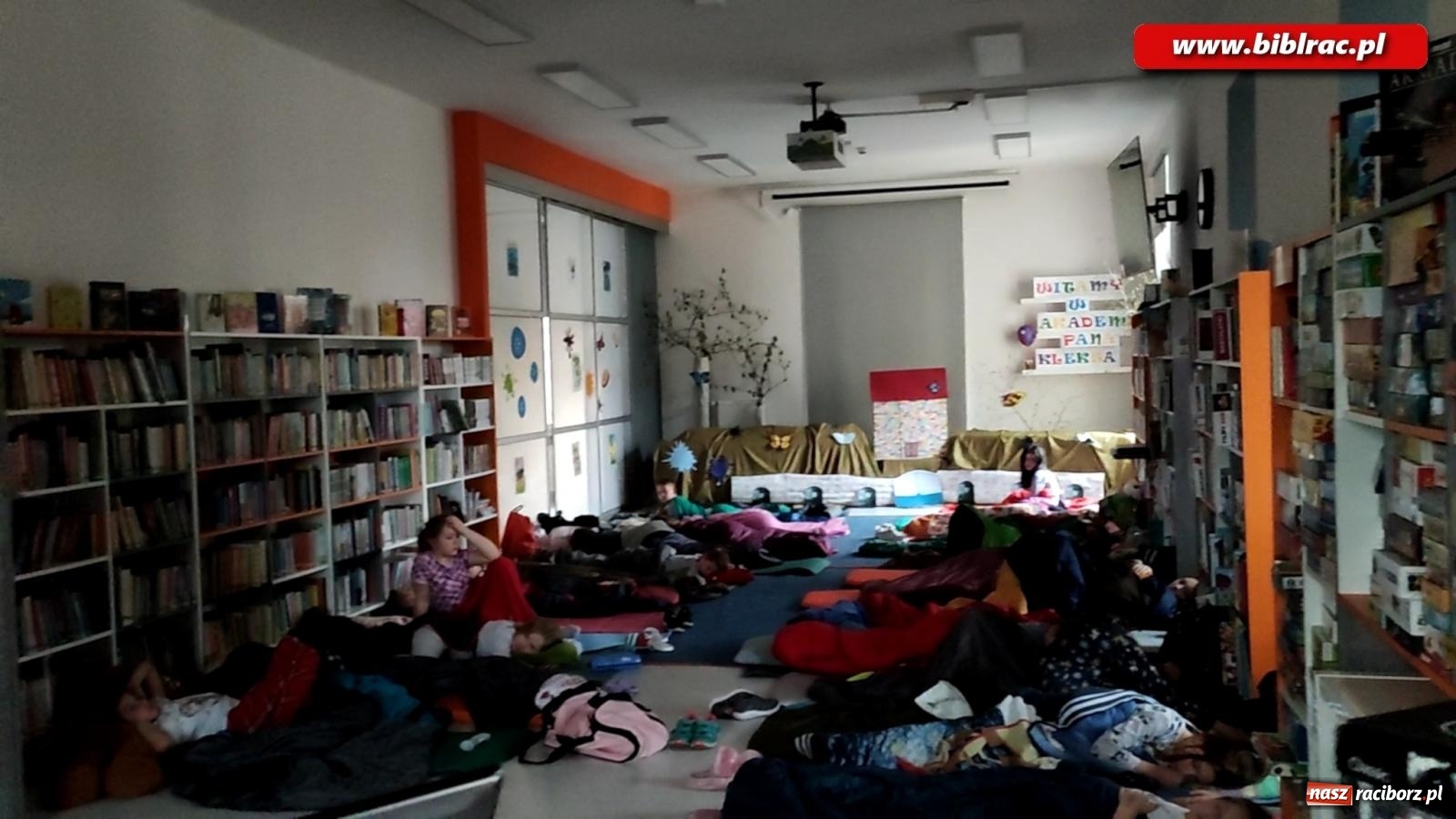 Zdjęcie w galerii na portalu naszraciborz.pl: Noc w Akademii Pana Kleksa wiadomości z regionu