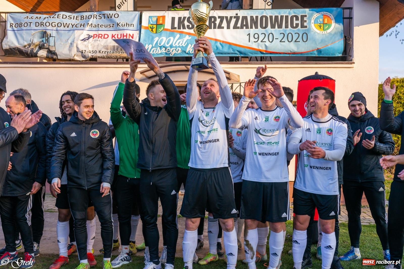 Zdjęcie w galerii na portalu naszraciborz.pl: Walczyli póki starczyło sił. Unia Turza Śląska z trofeum [FOTO i WIDEO] wiadomości z regionu