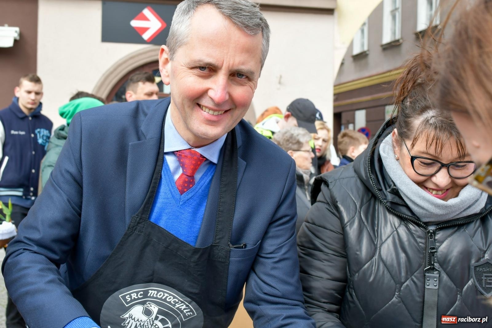 Zdjęcie w galerii na portalu naszraciborz.pl: Raciborskie śniadanie wielkanocne na Rynku [FOTO i WIDEO] wiadomości z regionu