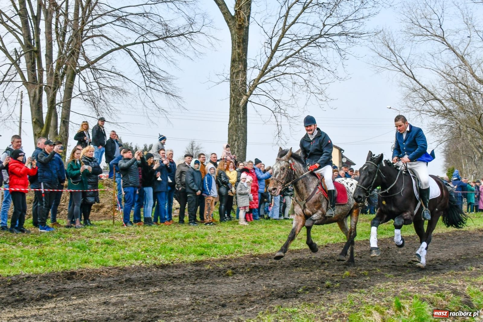 Zdjęcie w galerii na portalu naszraciborz.pl: Wyścigi na finał bieńkowickiej procesji konnej [FOTO i WIDEO] wiadomości z regionu