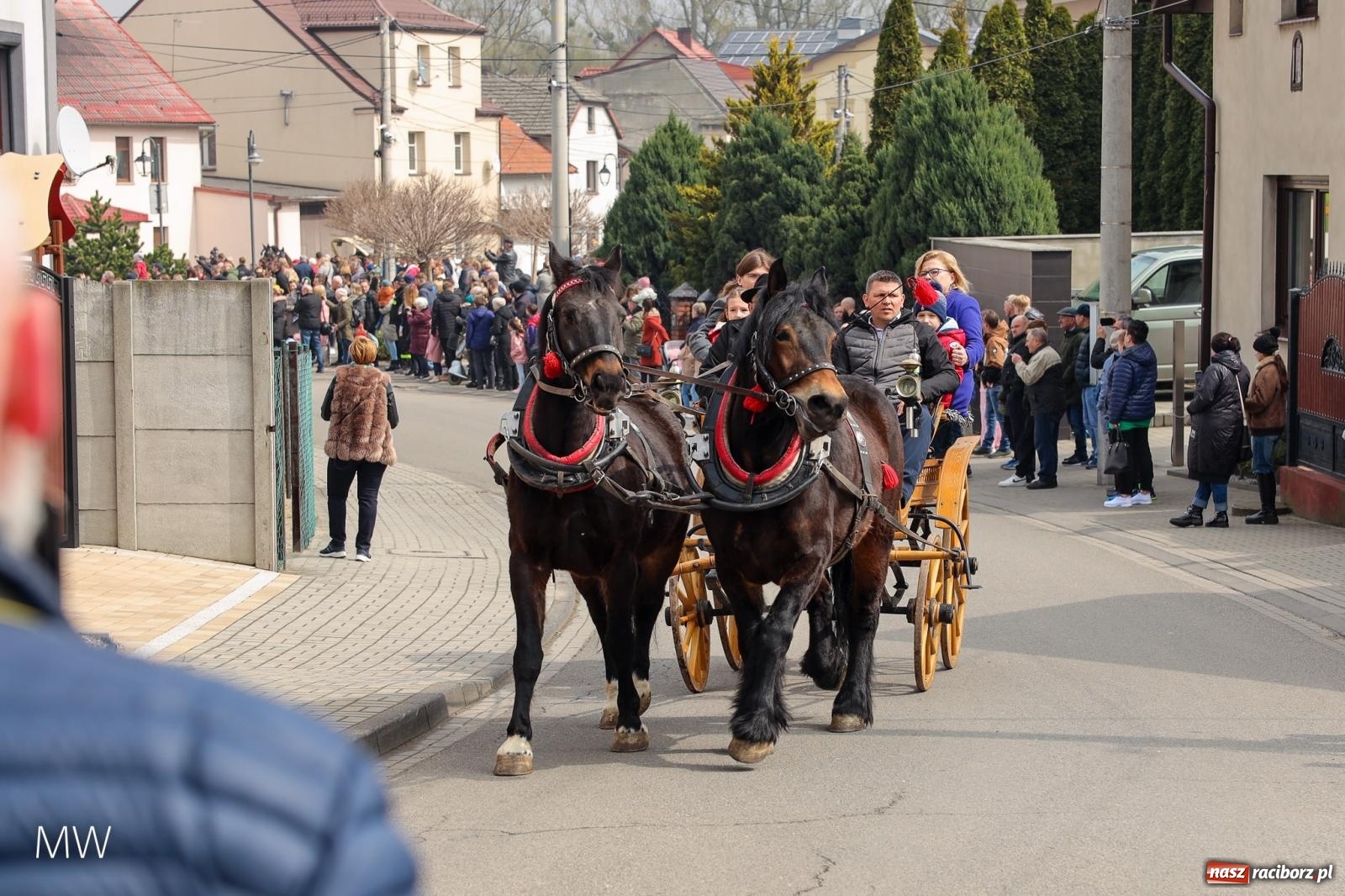 Zdjęcie w galerii na portalu naszraciborz.pl: Ludzie i obrzędy. Pietrowickie Osterreiten [FOTO] wiadomości z regionu