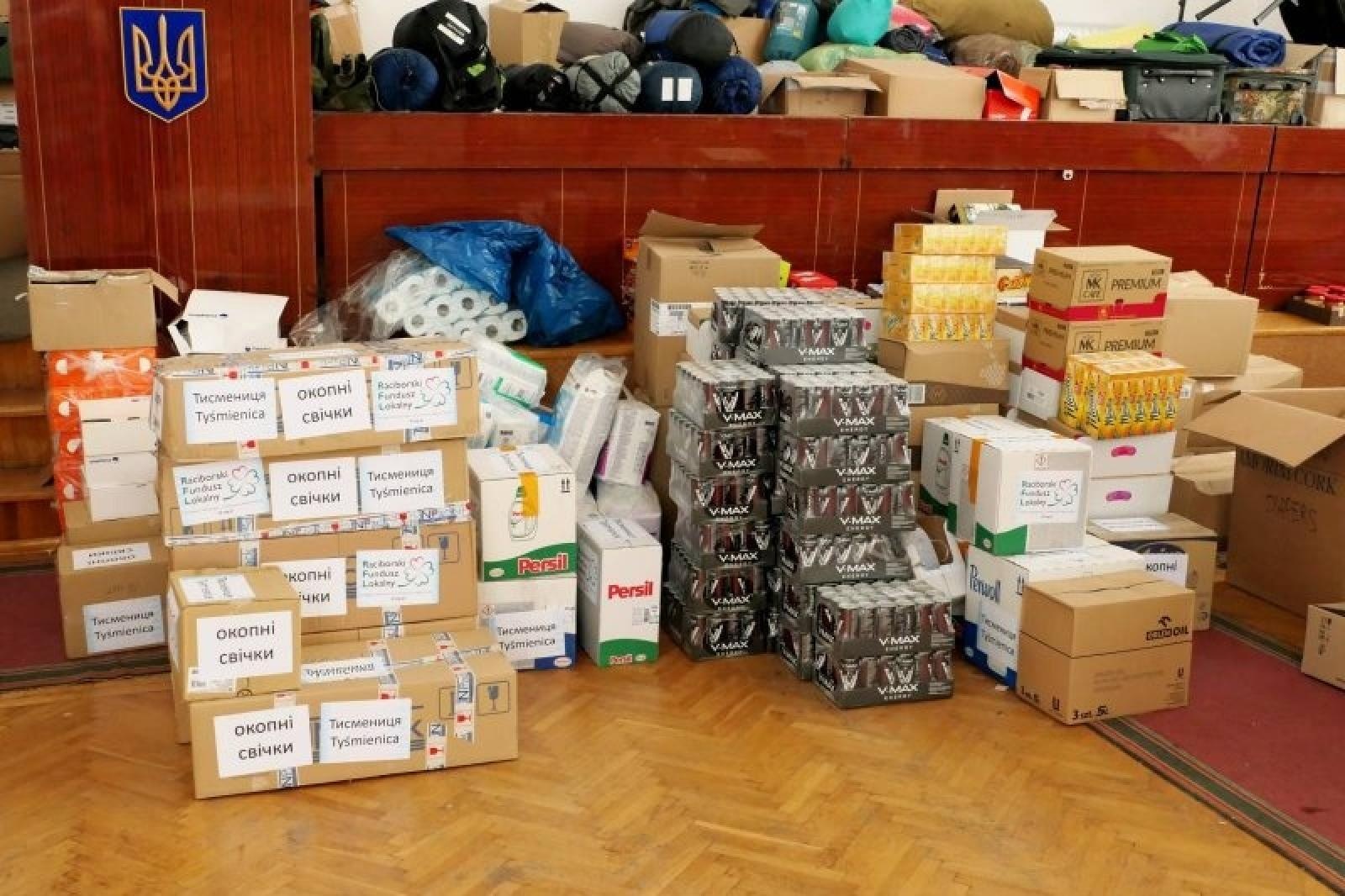 Zdjęcie w galerii na portalu naszraciborz.pl: Przedświąteczna pomoc dla Tyśmienicy wiadomości z regionu