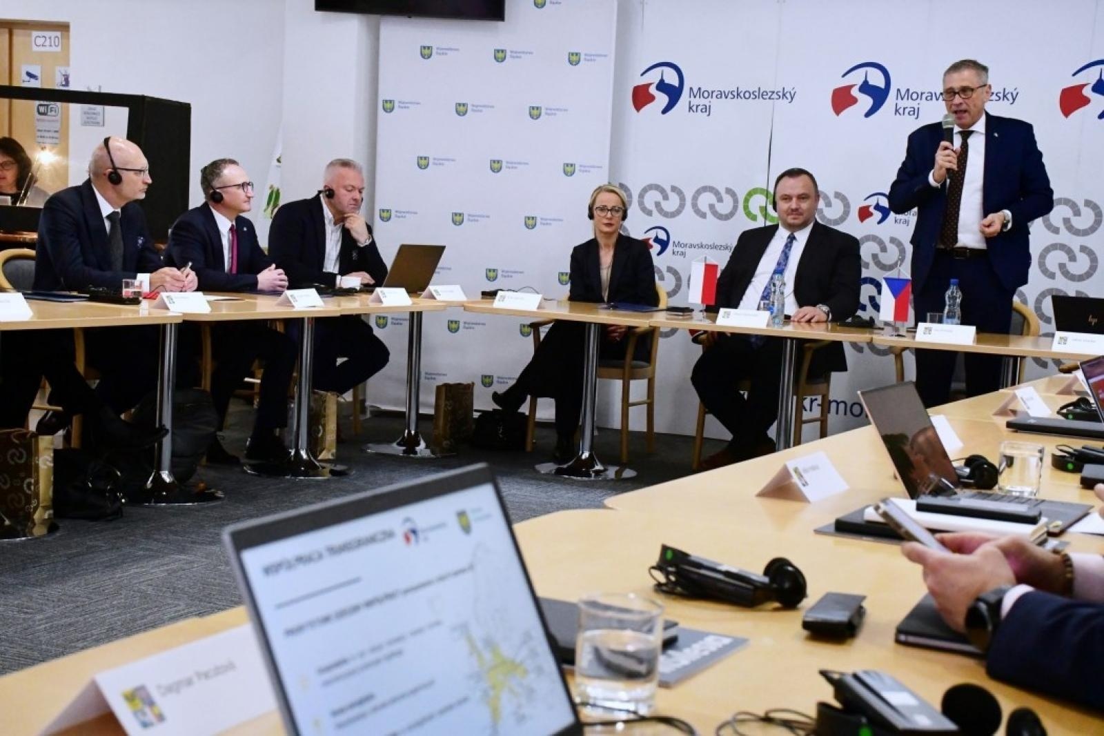 Zdjęcie w galerii na portalu naszraciborz.pl: Województwo Śląskie i Kraj Morawsko-Śląski - wspólne drogi transformacji wiadomości z regionu