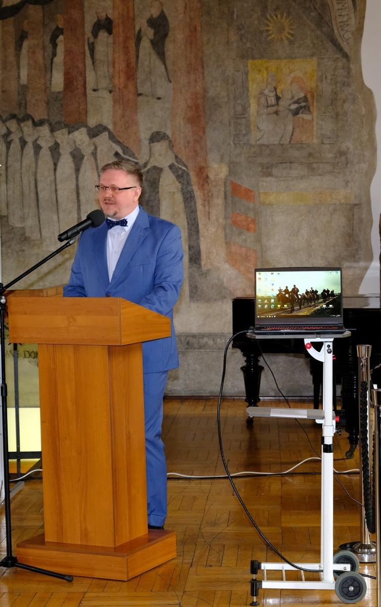 Zdjęcie w galerii na portalu naszraciborz.pl: Konferencja i wystawa. O śląskich zwyczajach w Muzeum wiadomości z regionu