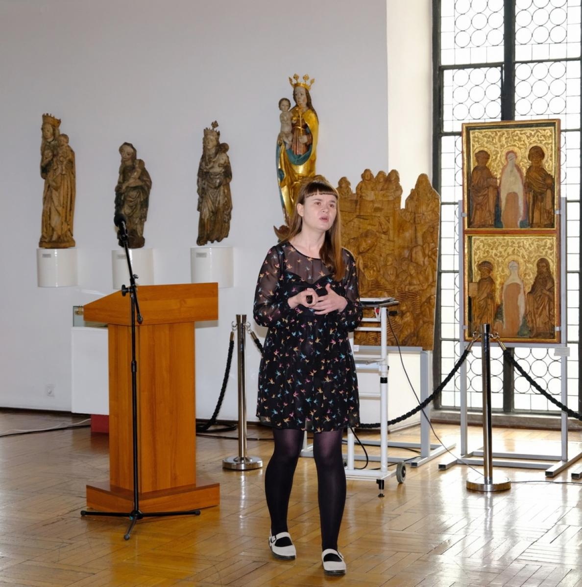 Zdjęcie w galerii na portalu naszraciborz.pl: Konferencja i wystawa. O śląskich zwyczajach w Muzeum wiadomości z regionu