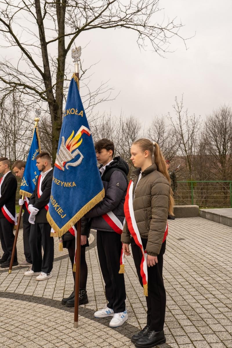 Zdjęcie w galerii na portalu naszraciborz.pl: Pamięć o ofiarach Katynia żywa w Kuźni Raciborskiej  wiadomości z regionu