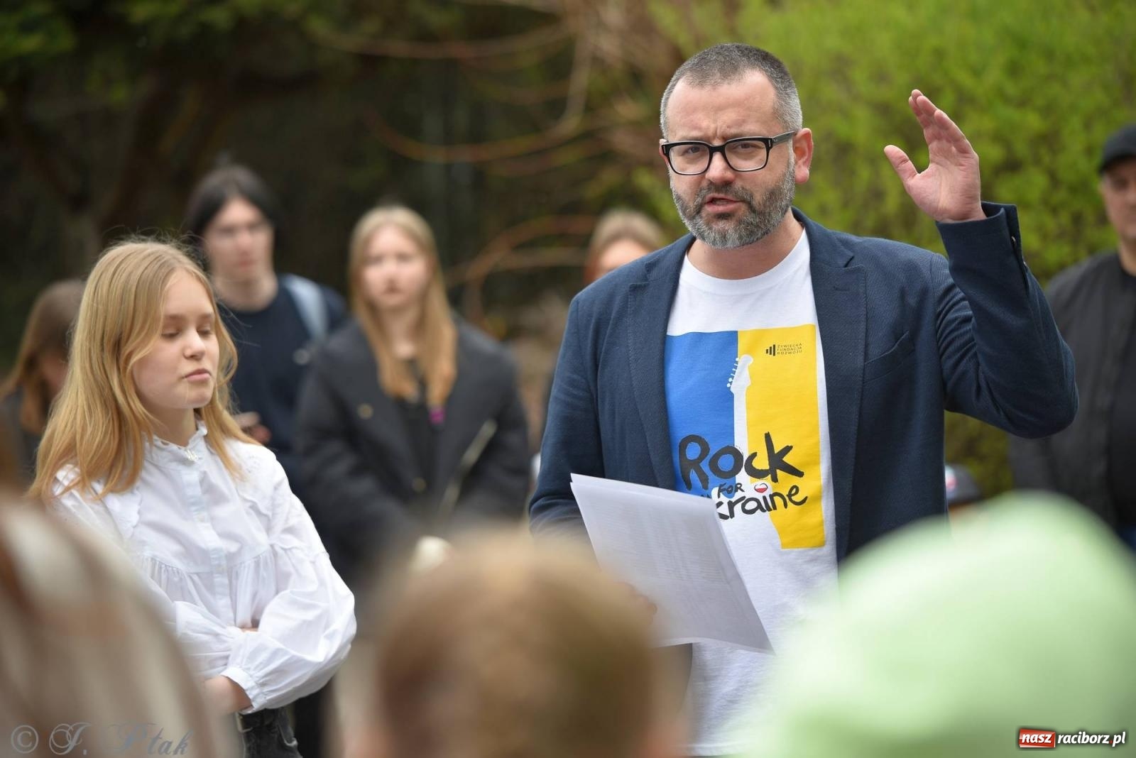 Zdjęcie w galerii na portalu naszraciborz.pl: Rock for Ukraine w Raciborzu [FOTO i WIDEO] wiadomości z regionu