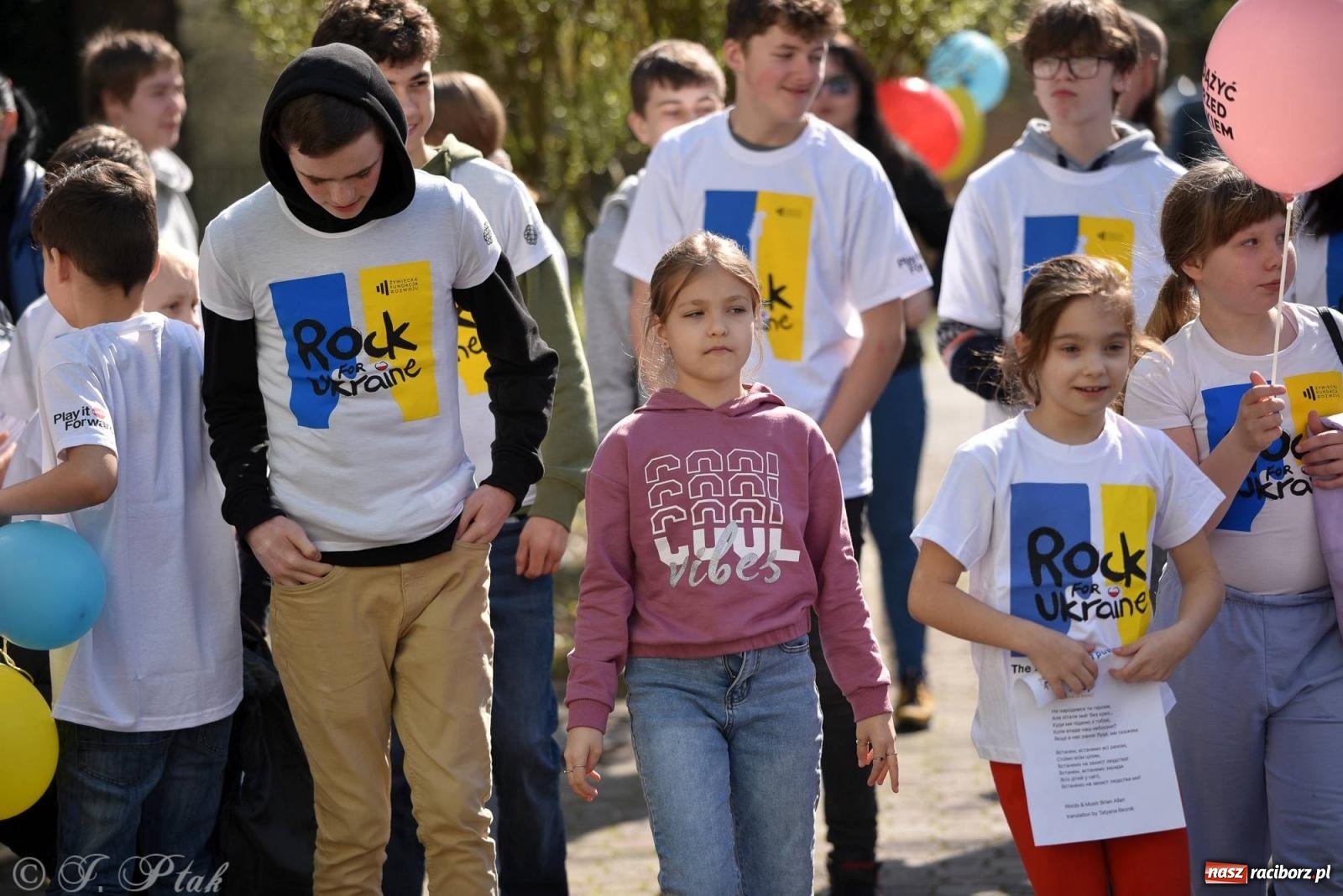 Zdjęcie w galerii na portalu naszraciborz.pl: Rock for Ukraine w Raciborzu [FOTO i WIDEO] wiadomości z regionu