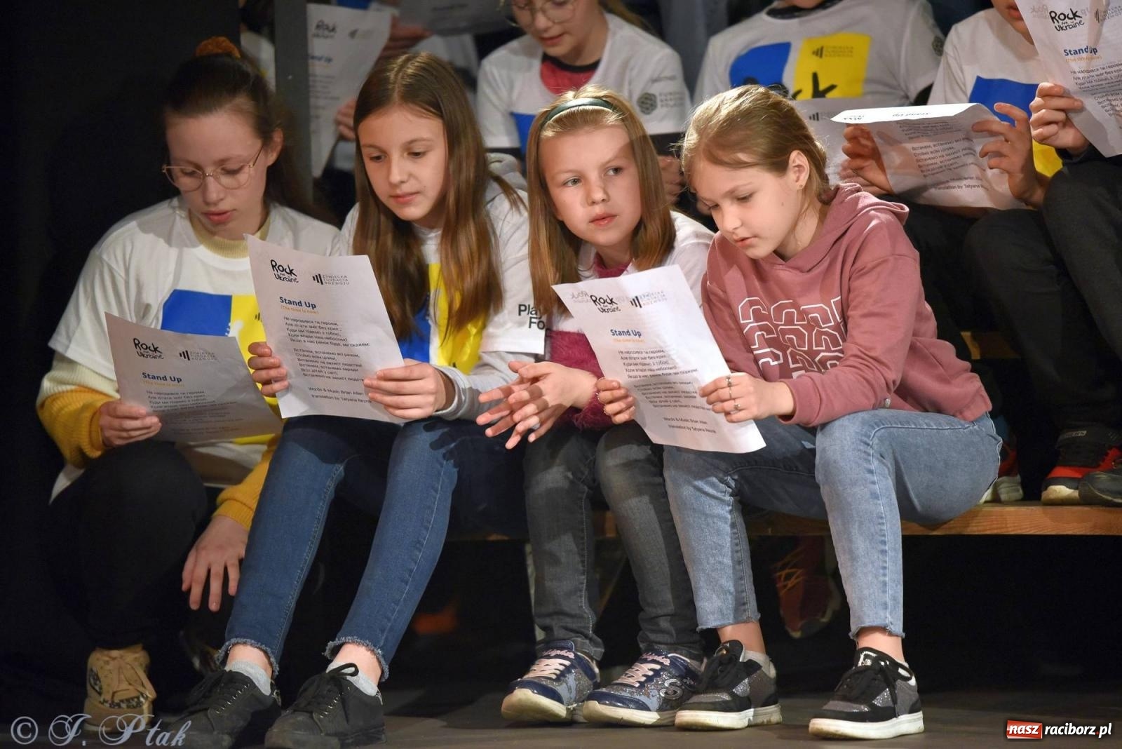 Zdjęcie w galerii na portalu naszraciborz.pl: Rock for Ukraine w Raciborzu [FOTO i WIDEO] wiadomości z regionu
