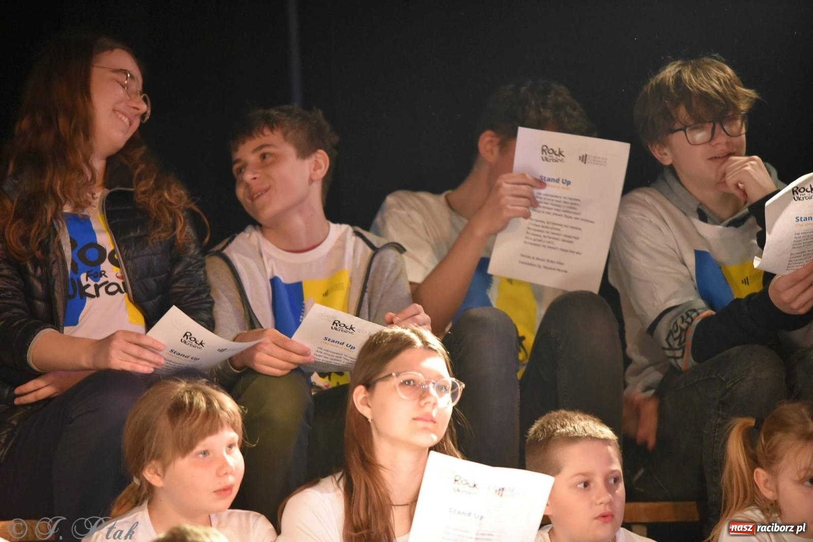 Zdjęcie w galerii na portalu naszraciborz.pl: Rock for Ukraine w Raciborzu [FOTO i WIDEO] wiadomości z regionu