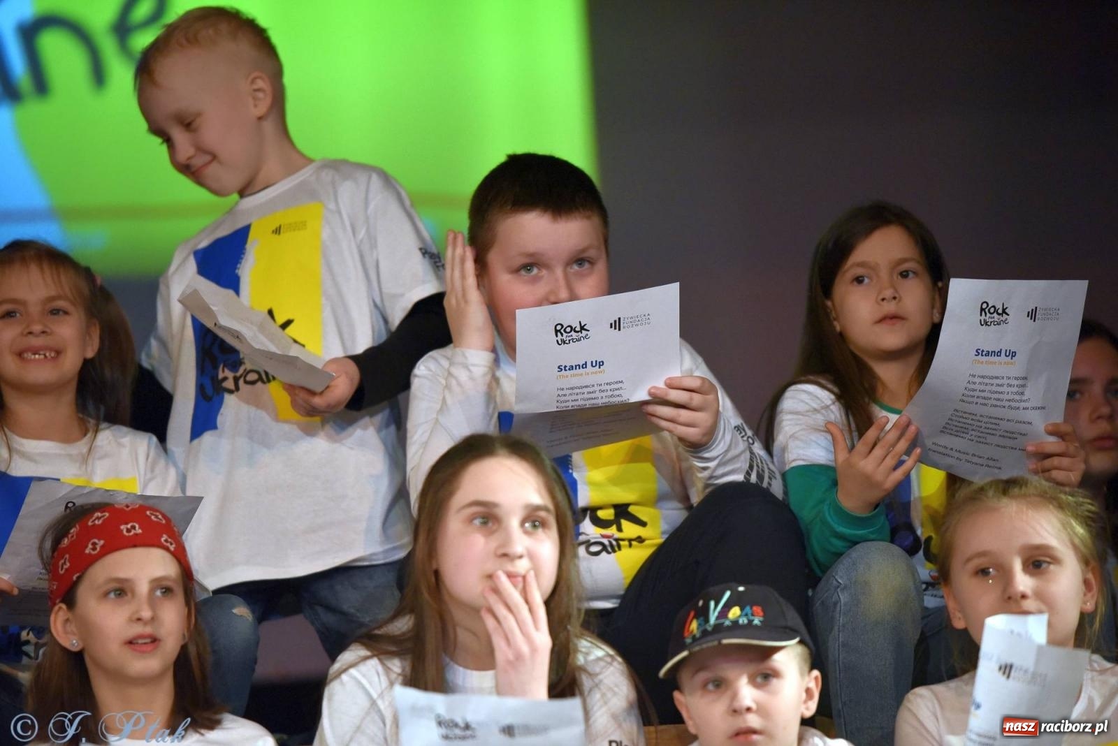 Zdjęcie w galerii na portalu naszraciborz.pl: Rock for Ukraine w Raciborzu [FOTO i WIDEO] wiadomości z regionu