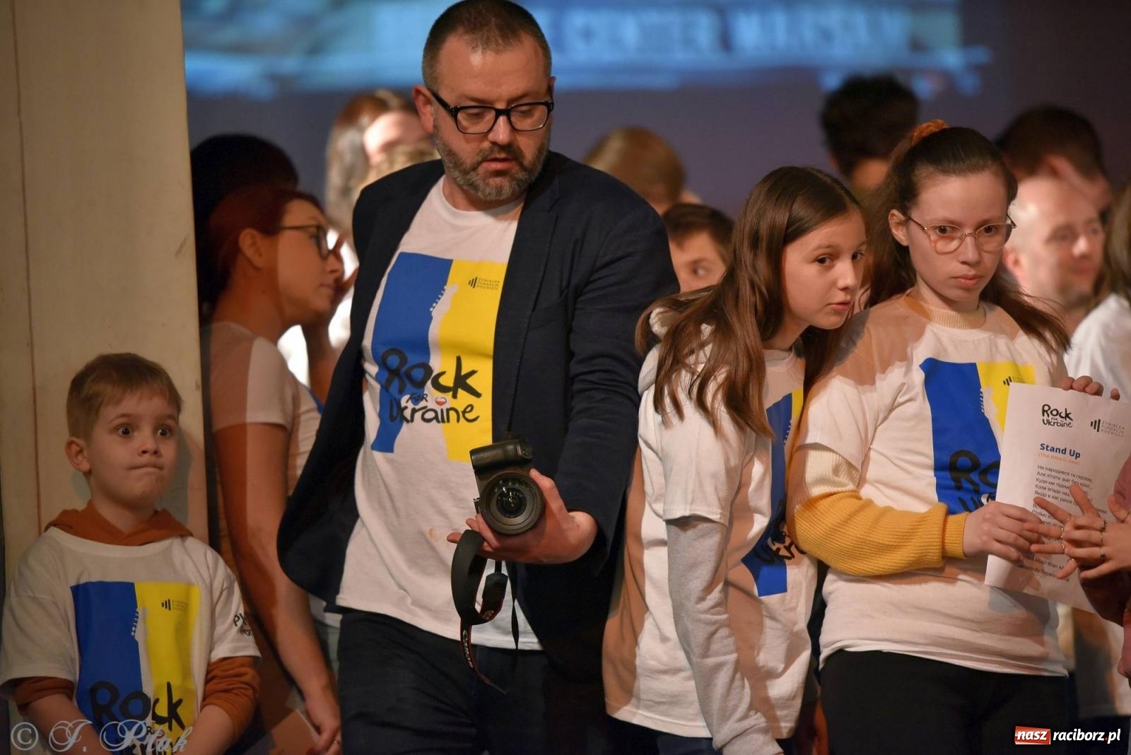 Zdjęcie w galerii na portalu naszraciborz.pl: Rock for Ukraine w Raciborzu [FOTO i WIDEO] wiadomości z regionu