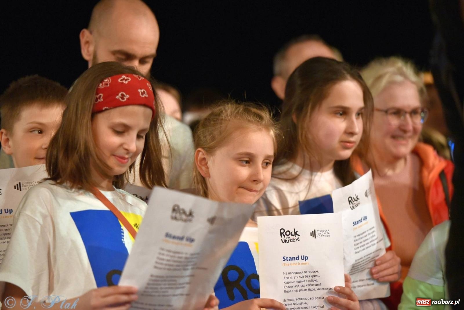 Zdjęcie w galerii na portalu naszraciborz.pl: Rock for Ukraine w Raciborzu [FOTO i WIDEO] wiadomości z regionu