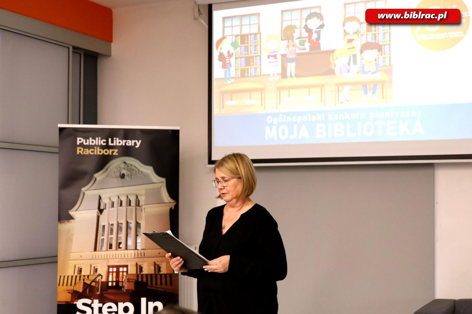 Zdjęcie w galerii na portalu naszraciborz.pl: Moja biblioteka - wyniki ogólnopolskiego konkursu plastycznego wiadomości z regionu