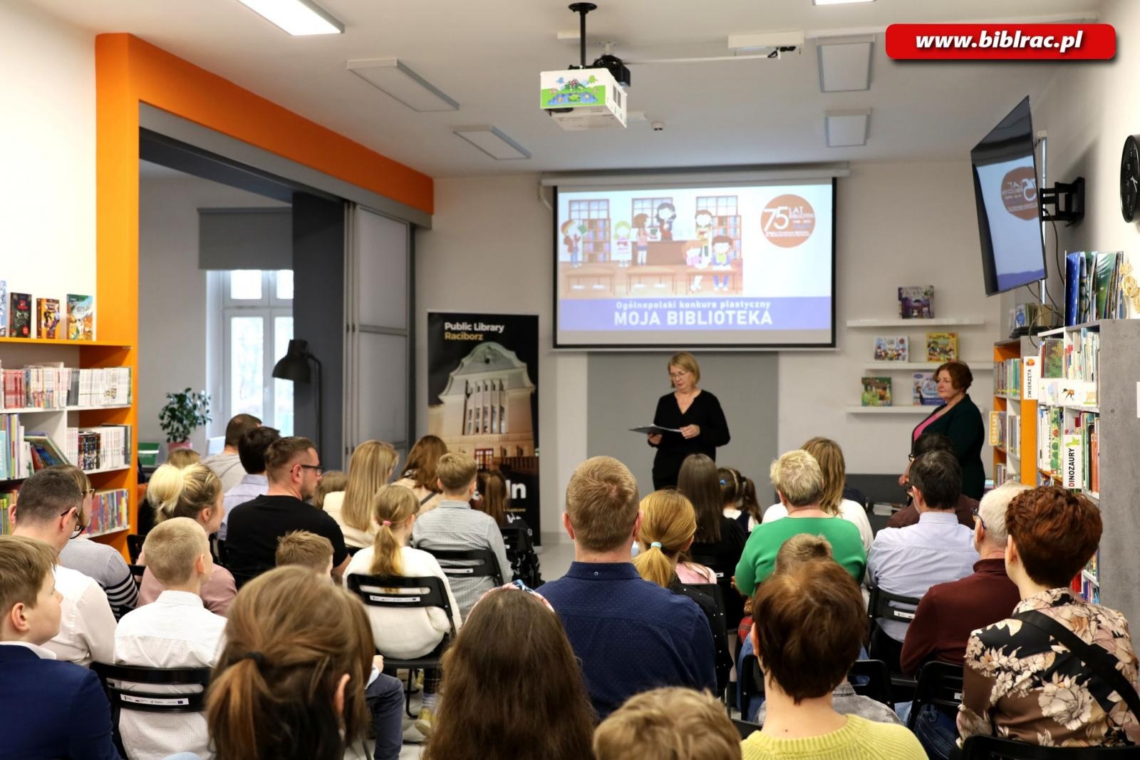 Zdjęcie w galerii na portalu naszraciborz.pl: Moja biblioteka - wyniki ogólnopolskiego konkursu plastycznego wiadomości z regionu