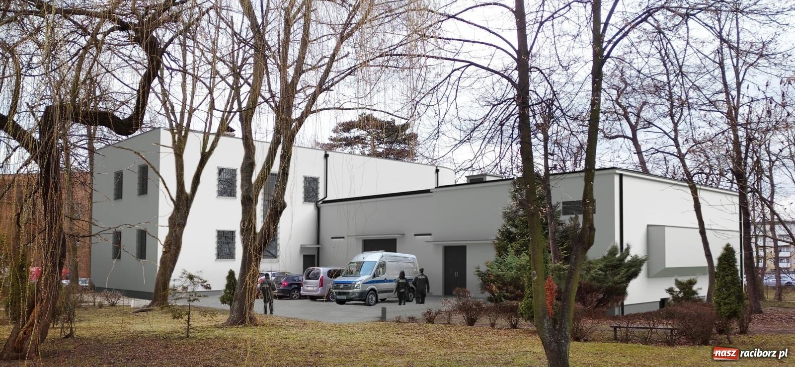 Zdjęcie w galerii na portalu naszraciborz.pl: Przy raciborskim Zakładzie Karnym powstanie nowoczesna strzelnica [FOTO i WIDEO] wiadomości z regionu