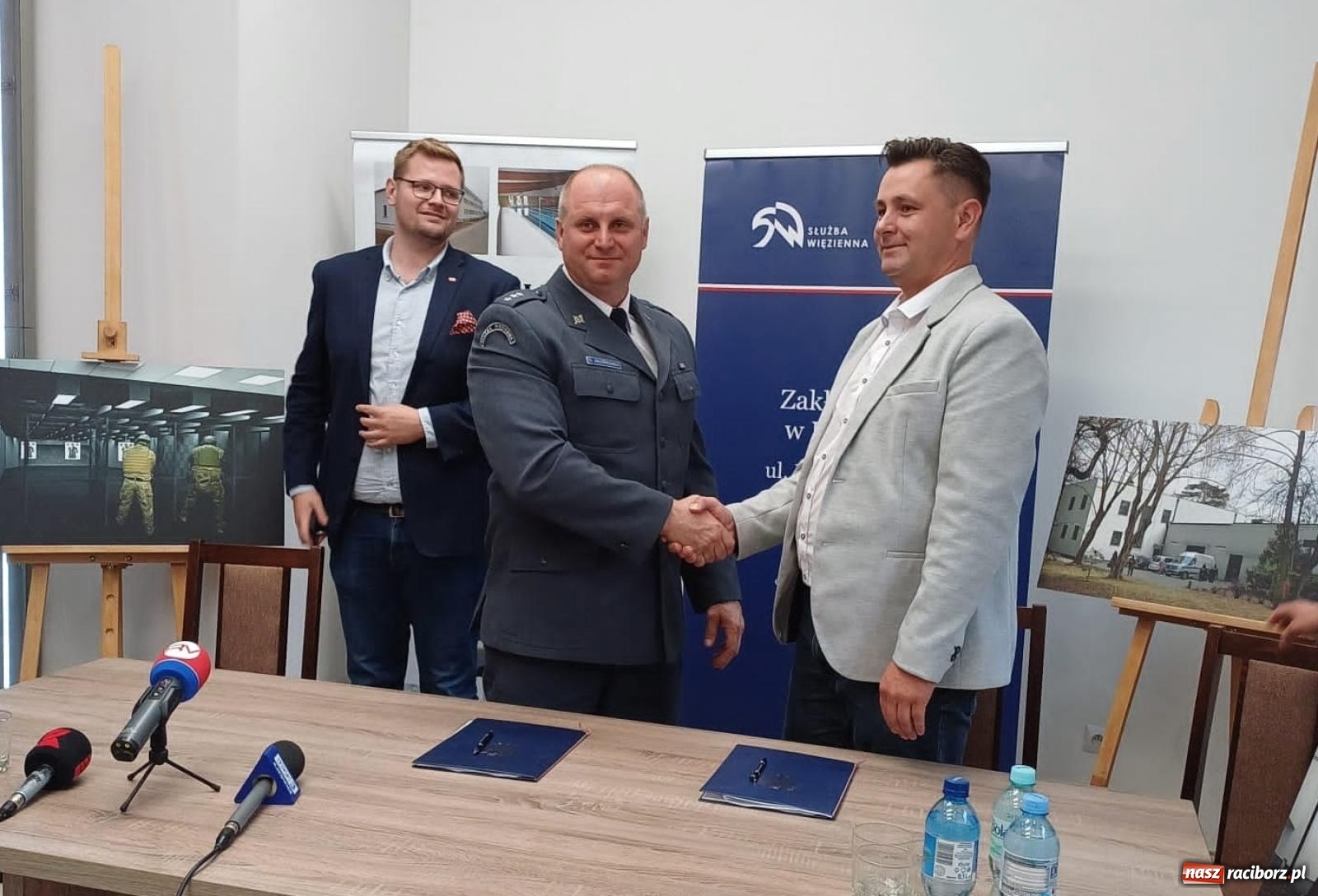 Zdjęcie w galerii na portalu naszraciborz.pl: Przy raciborskim Zakładzie Karnym powstanie nowoczesna strzelnica [FOTO i WIDEO] wiadomości z regionu