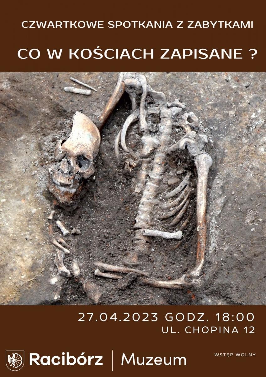 Zdjęcie w galerii na portalu naszraciborz.pl: Co w kościach zapisane? Muzeum zaprasza na prelekcję wiadomości z regionu