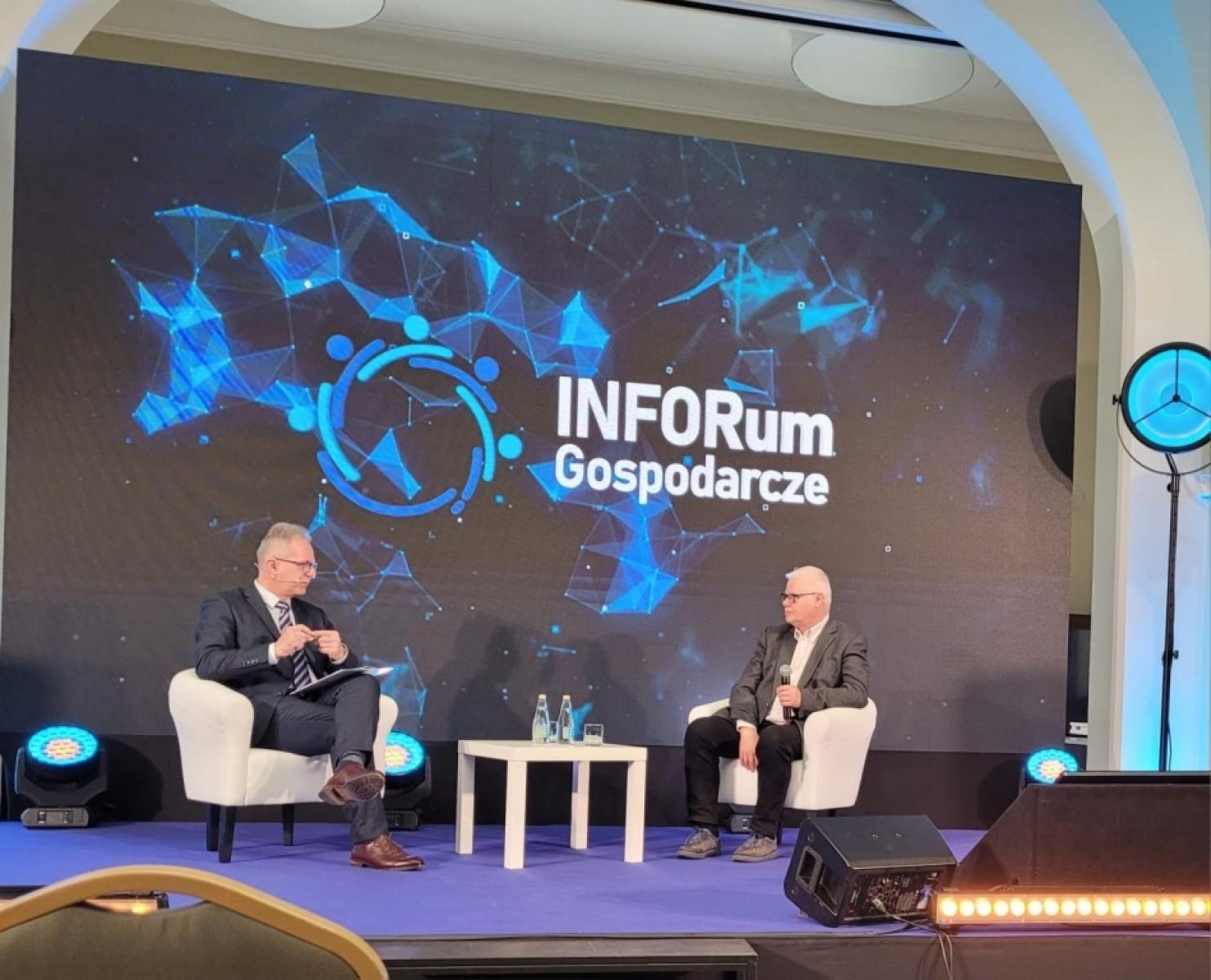 Zdjęcie w galerii na portalu naszraciborz.pl: INFORum Gospodarcze z udziałem przedstawicielki naszego powiatu wiadomości z regionu
