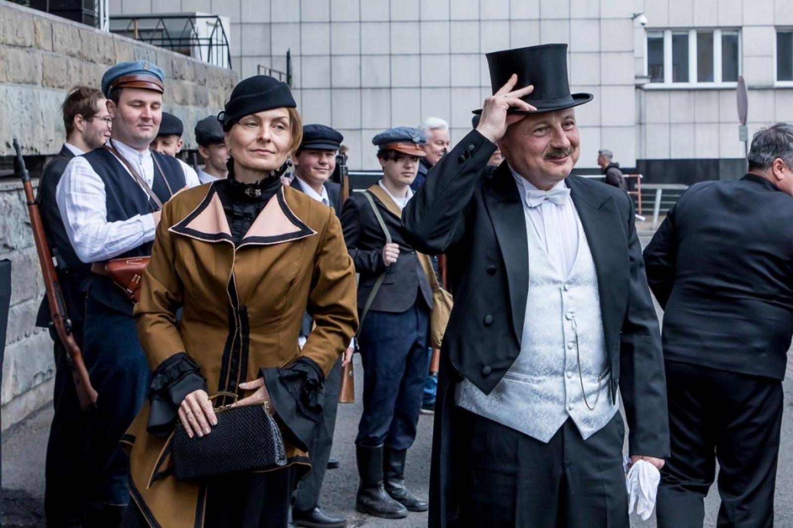 Zdjęcie w galerii na portalu naszraciborz.pl: Obchody 150. rocznicy urodzin Wojciecha Korfantego z udziałem raciborskich pograniczników wiadomości z regionu