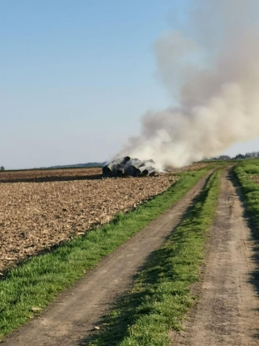 Zdjęcie w galerii na portalu naszraciborz.pl: 11 tys. złotych poszło z dymem w Bolesławiu wiadomości z regionu