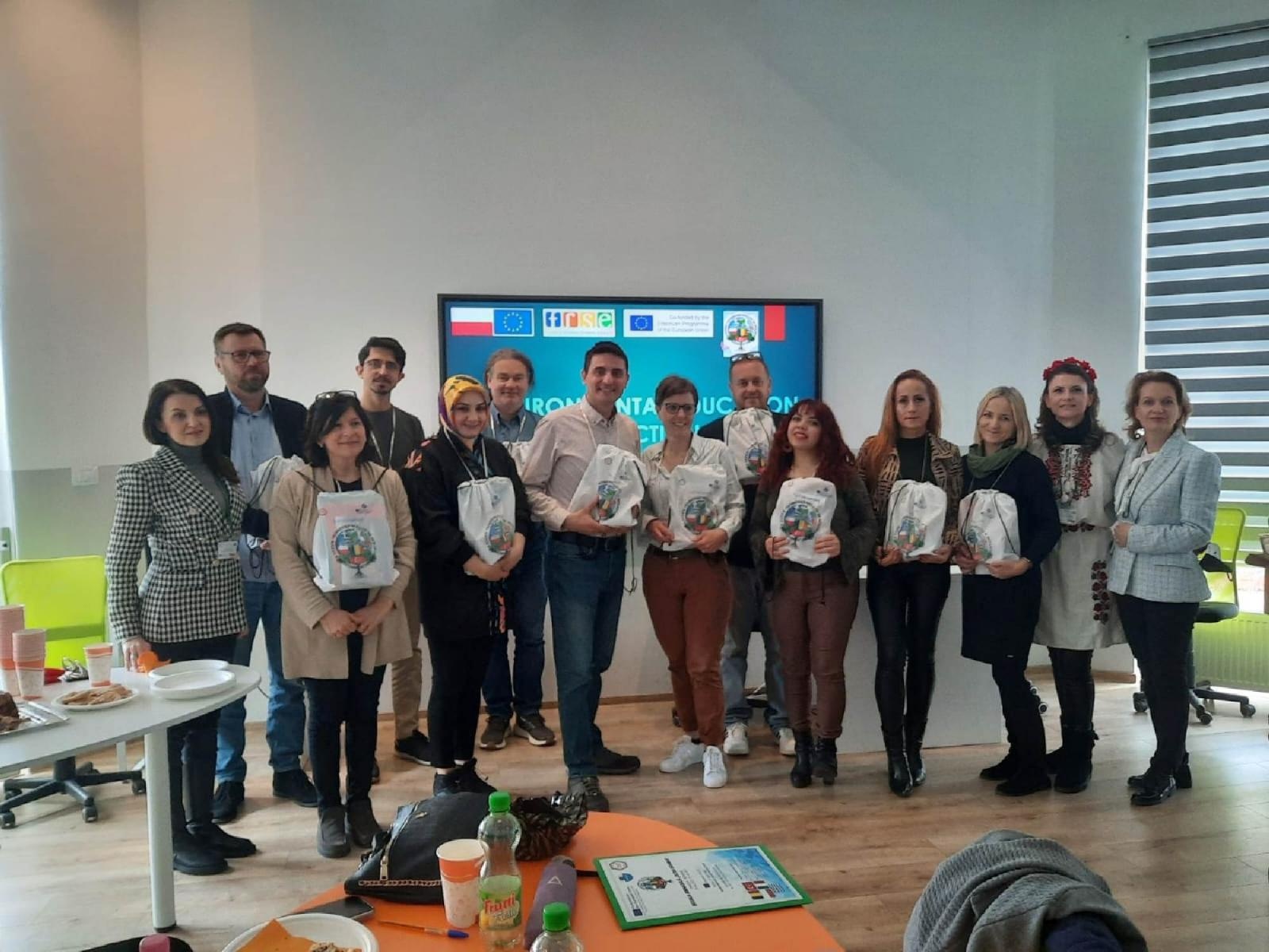 Zdjęcie w galerii na portalu naszraciborz.pl: Erasmus+. Markowice w międzynarodowym gronie wiadomości z regionu