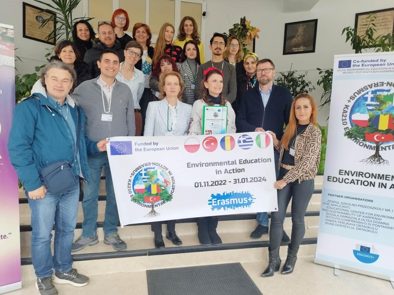 Zdjęcie w galerii na portalu naszraciborz.pl: Erasmus+. Markowice w międzynarodowym gronie wiadomości z regionu