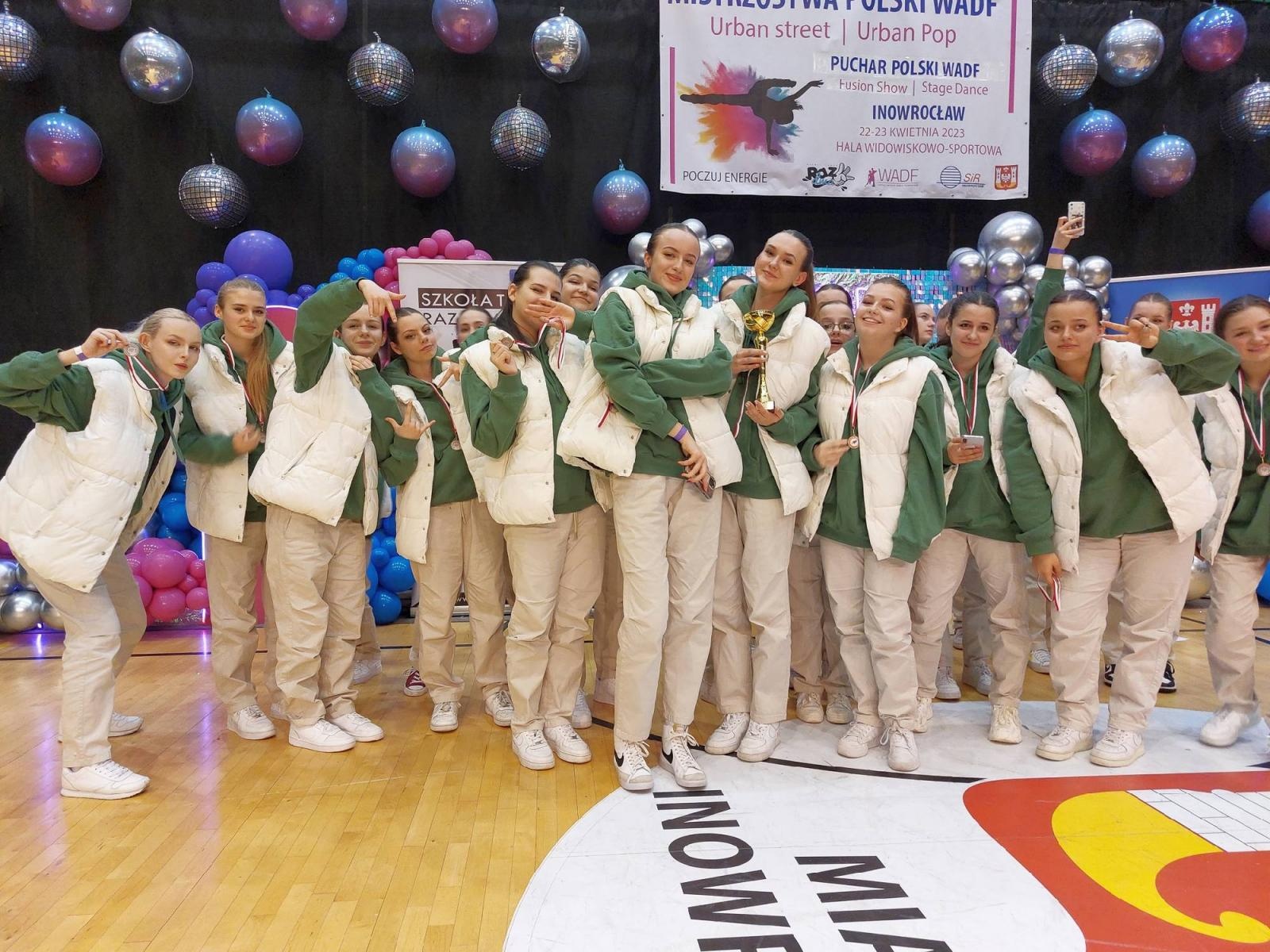 Zdjęcie w galerii na portalu naszraciborz.pl: Mistrzostwa Polski WADF 2023 w Inowrocławiu. Seniorki z grupy Street Dance na podium wiadomości z regionu